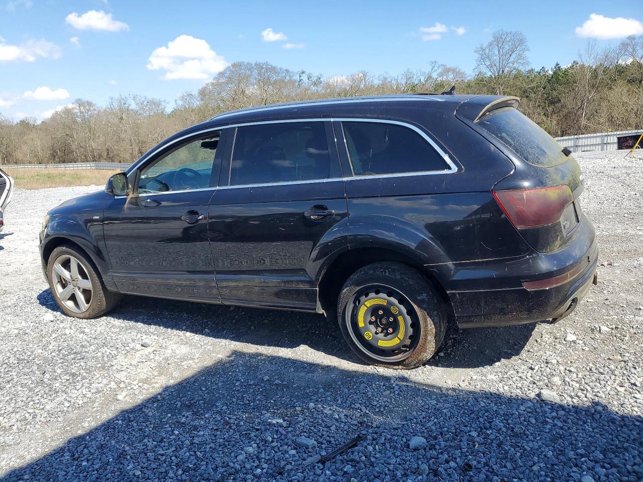 2011 Audi Q7 Black vin: WA1MYBFE4AD005747