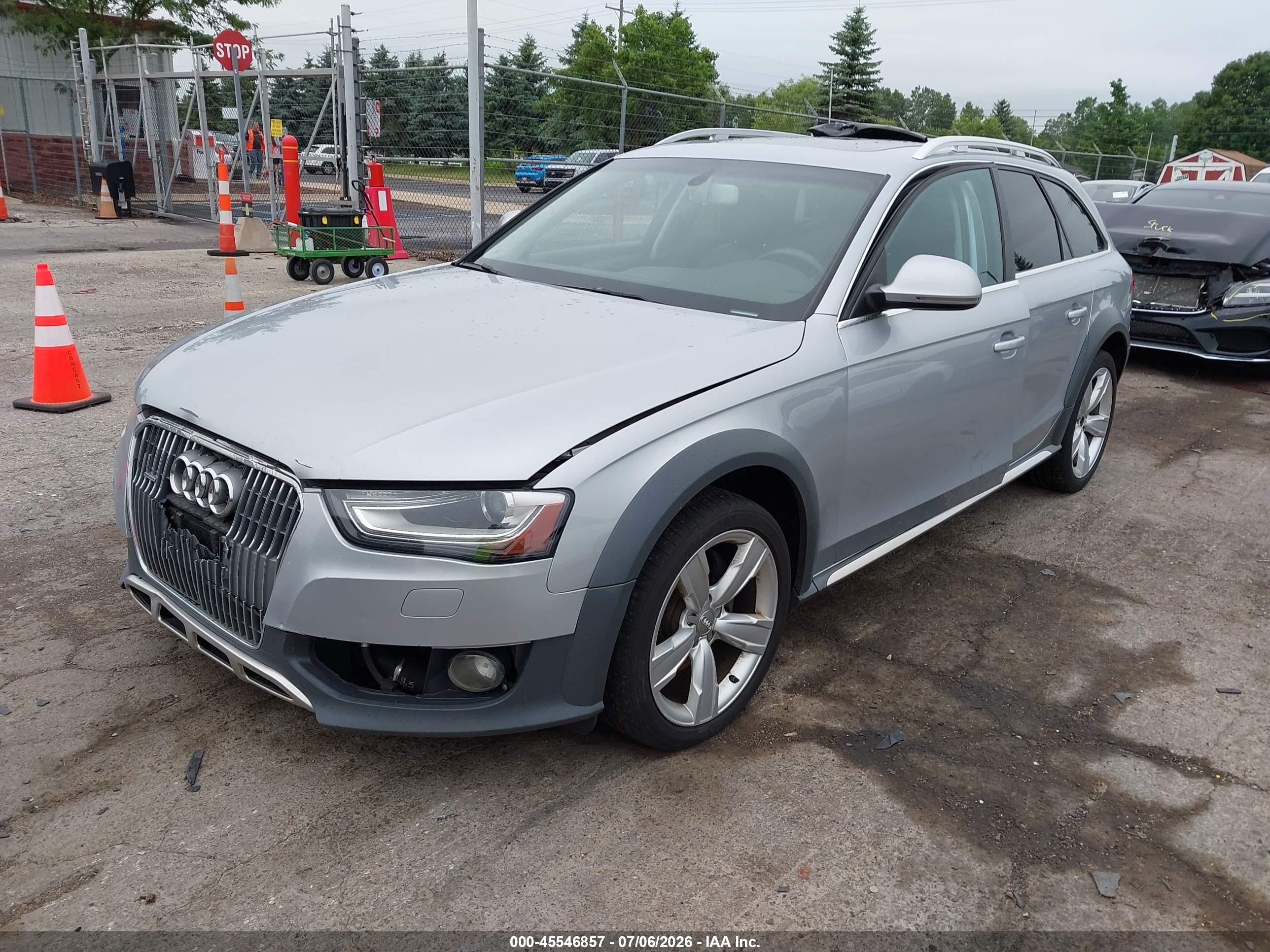 2015 Audi Allroad 2.0t Premium Silver vin: WA1TFAFL6FA108817