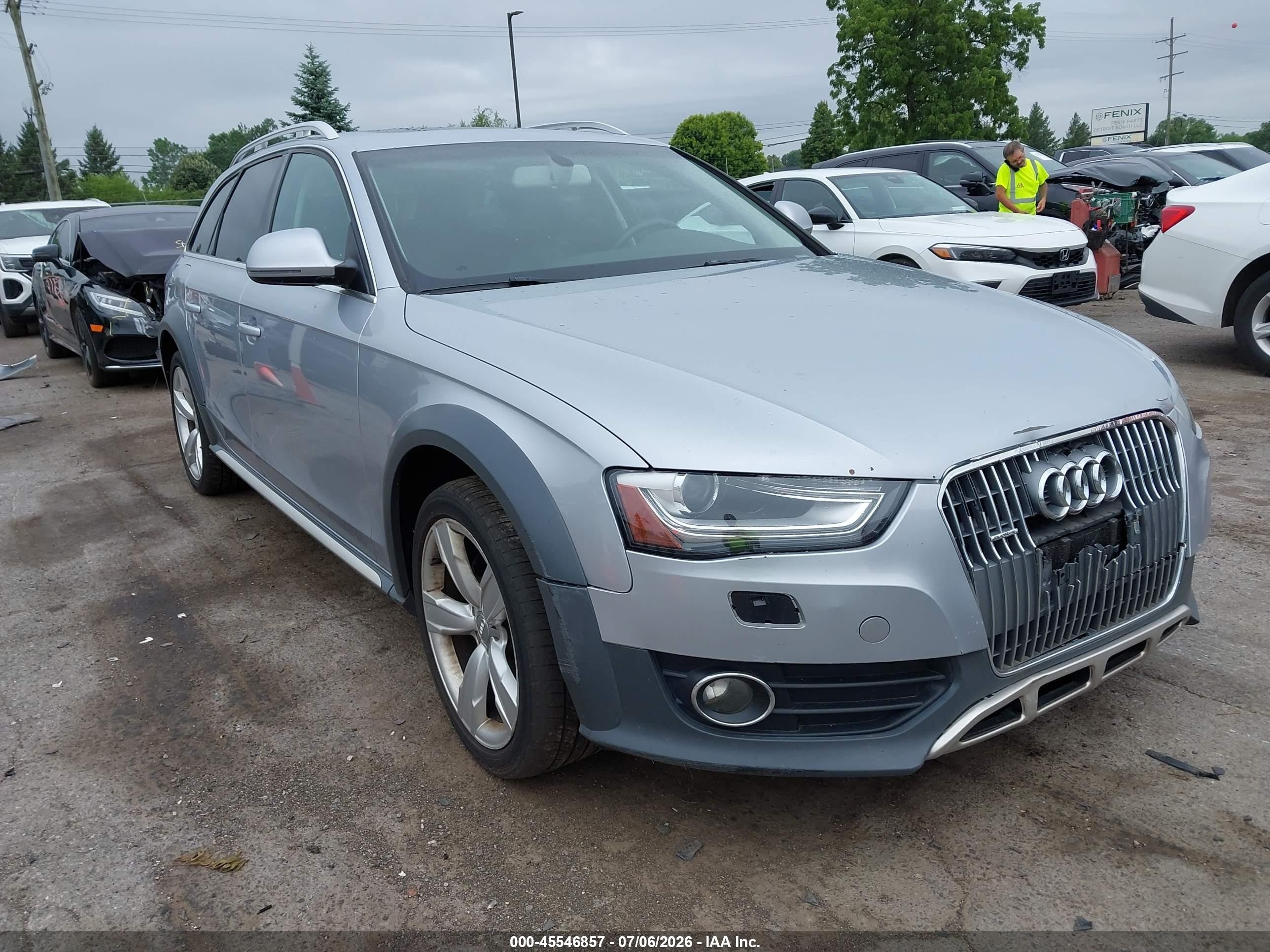 2015 Audi Allroad 2.0t Premium Silver vin: WA1TFAFL6FA108817