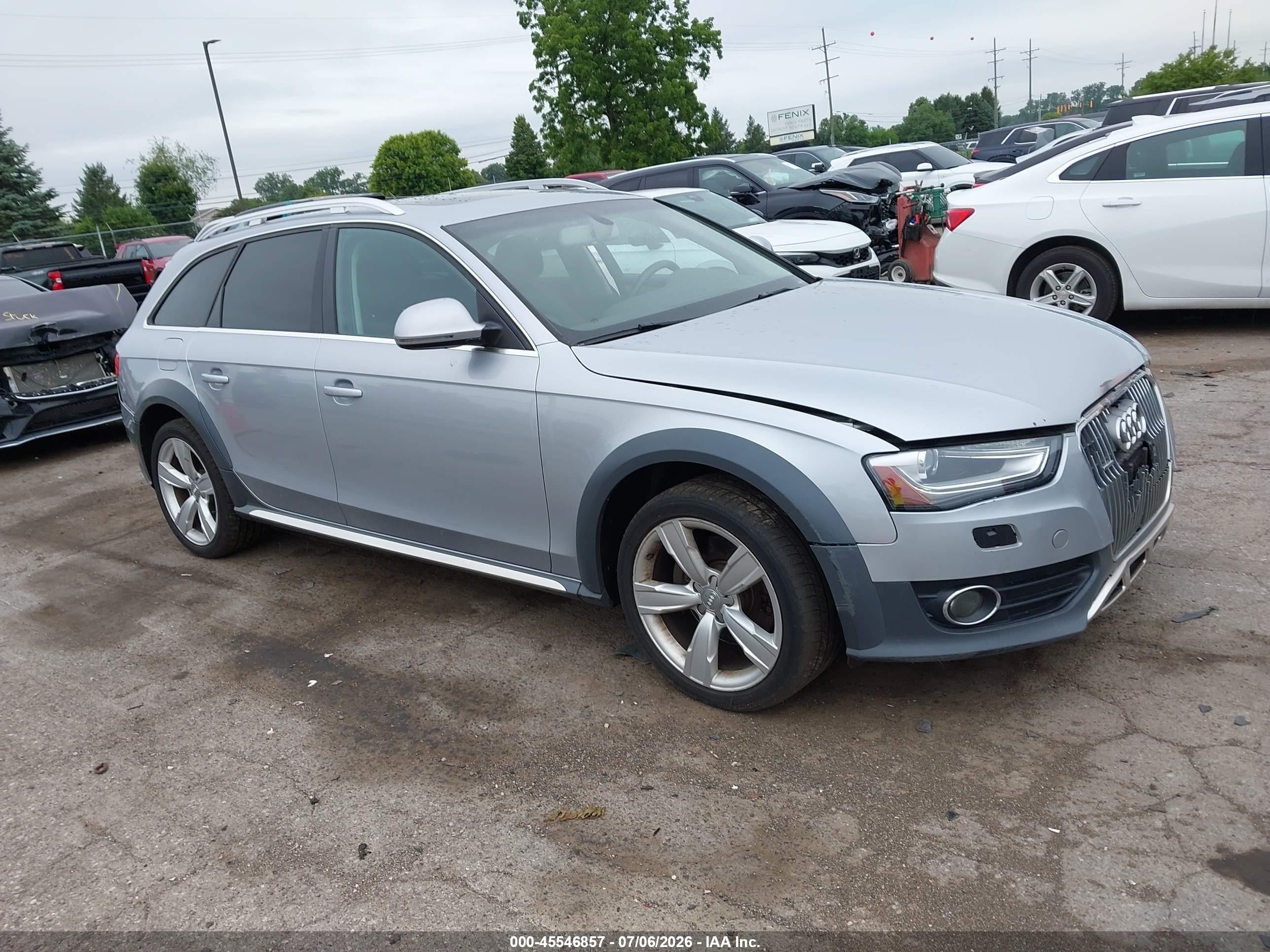 2015 Audi Allroad 2.0t Premium Silver vin: WA1TFAFL6FA108817