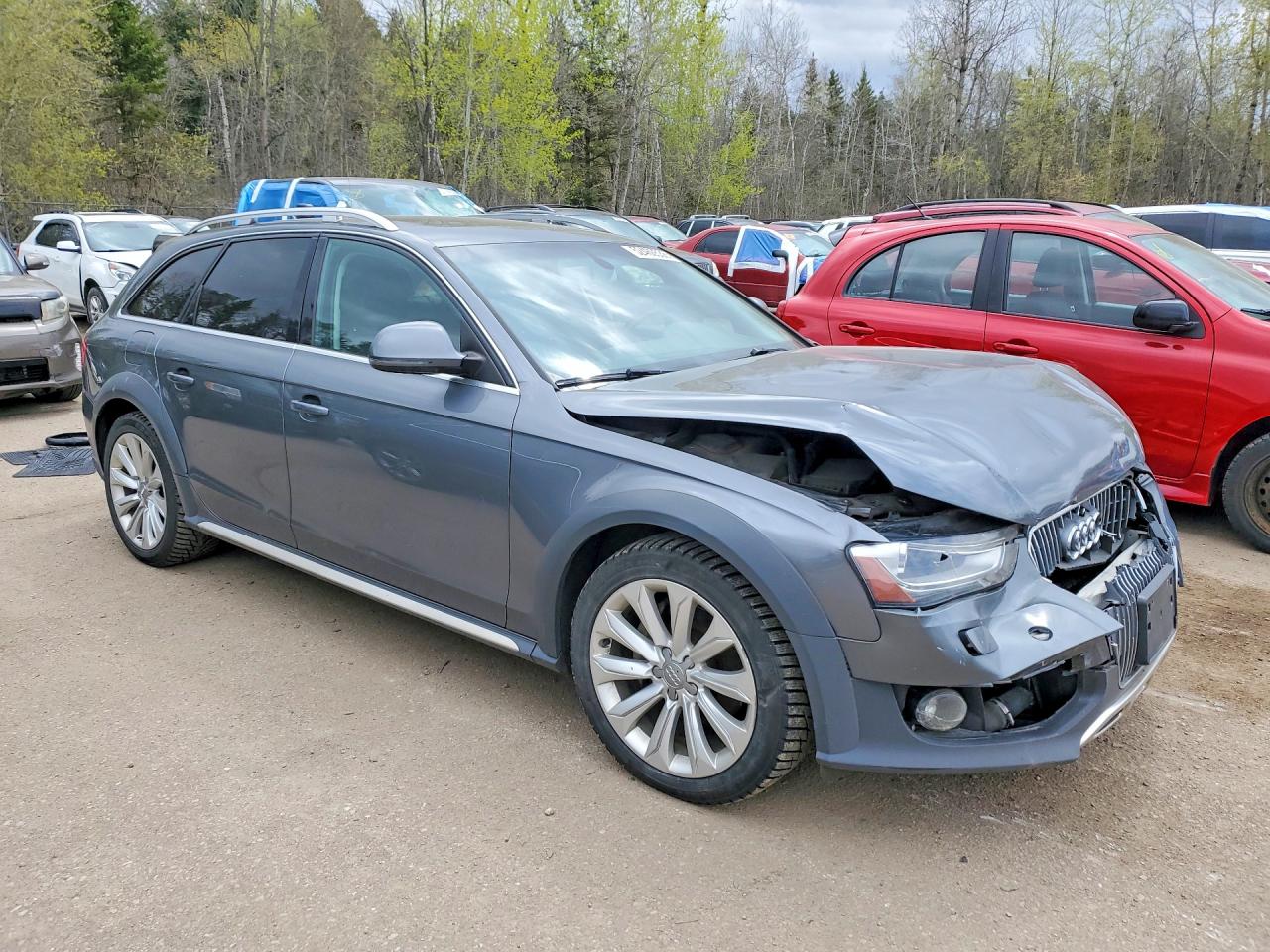 2015 Audi A4 Allroad Premium Gray vin: WA1TFCFL4FA118726