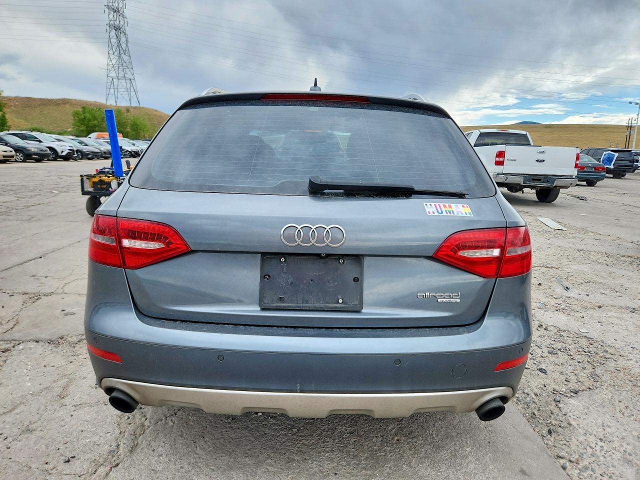 2013 Audi A4 Allroad Premium Plus Gray vin: WA1UFAFL0DA068770