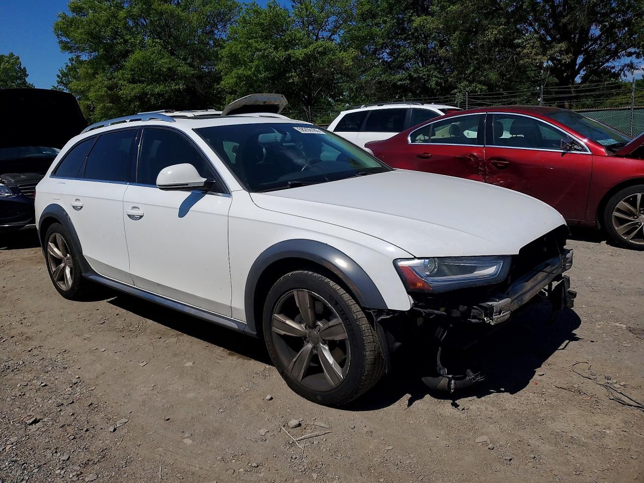 2013 Audi A4 Allroad Premium Plus White vin: WA1UFAFL0DA246841