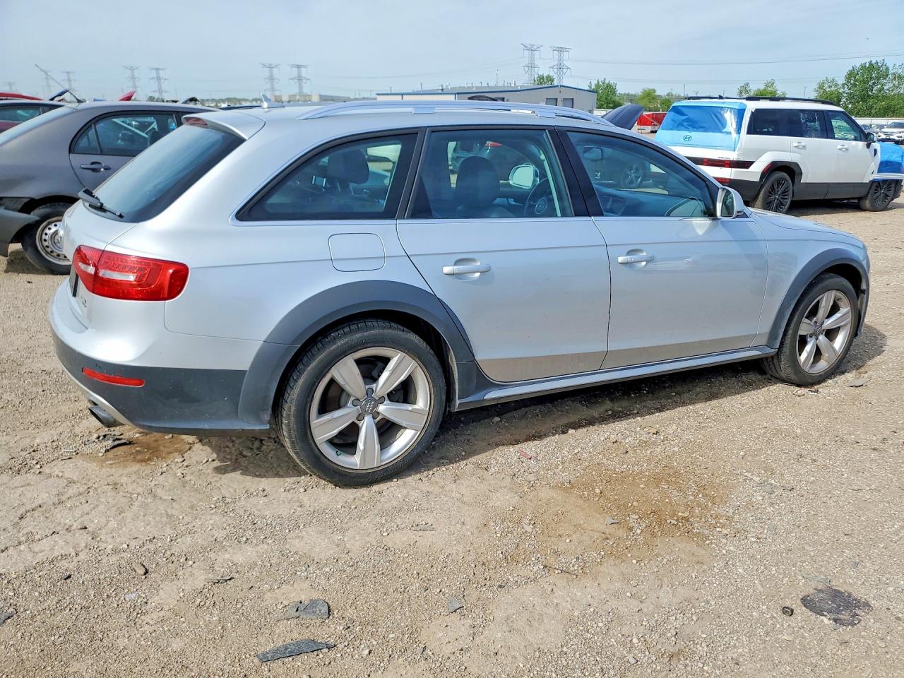 2014 Audi A4 Allroad Premium Plus Silver vin: WA1UFAFL0EA123638