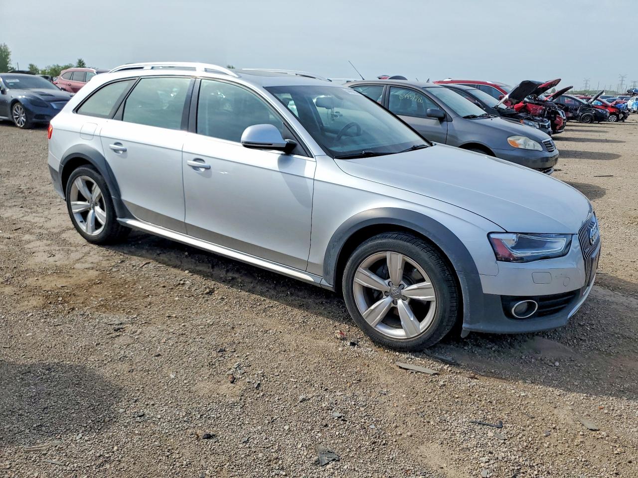 2014 Audi A4 Allroad Premium Plus Silver vin: WA1UFAFL0EA123638