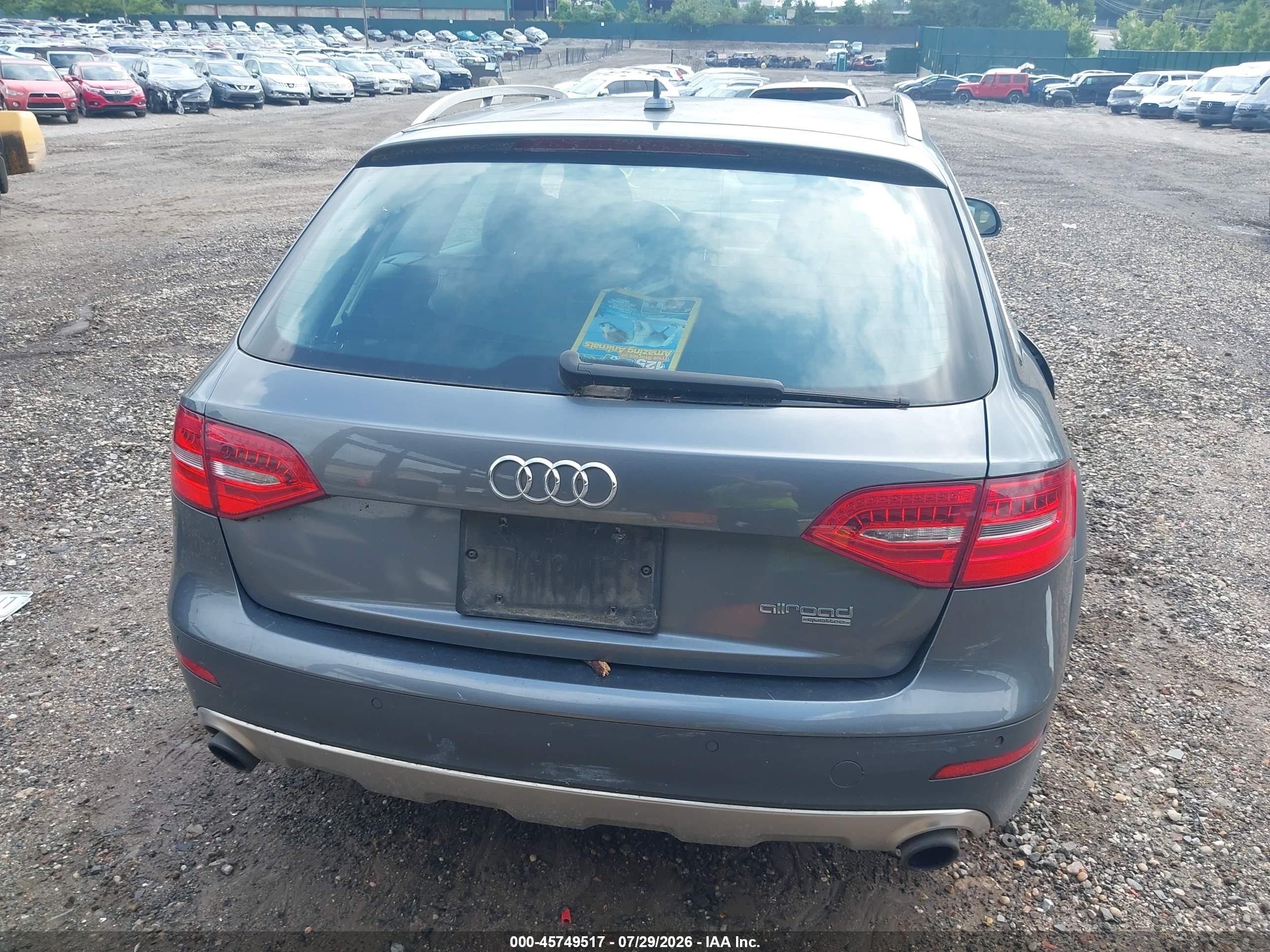 2013 Audi Allroad 2.0t Premium Plus Gray vin: WA1UFAFL1DA245102