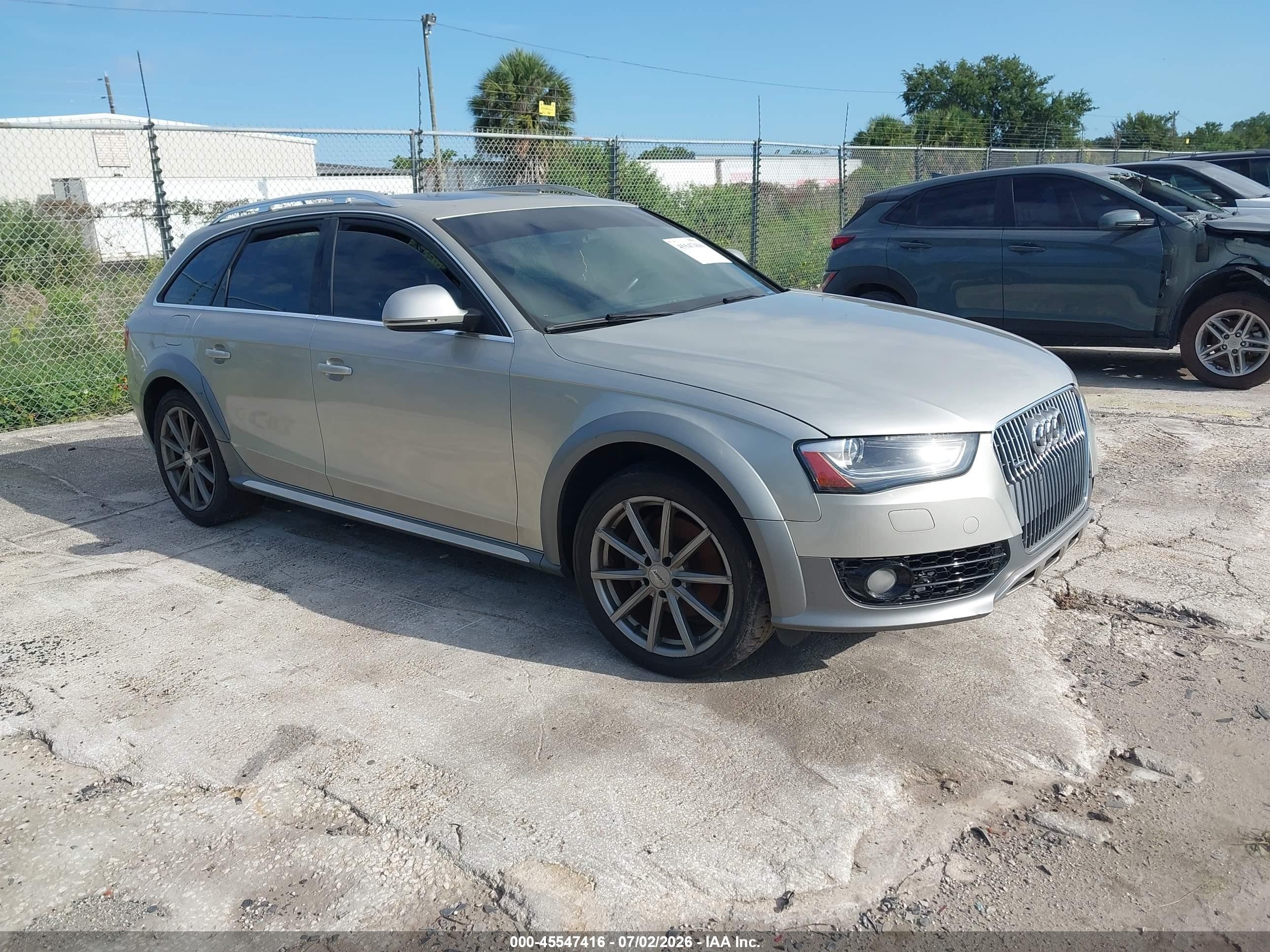 2014 Audi Allroad 2.0t Premium Silver vin: WA1UFAFL1EA052126