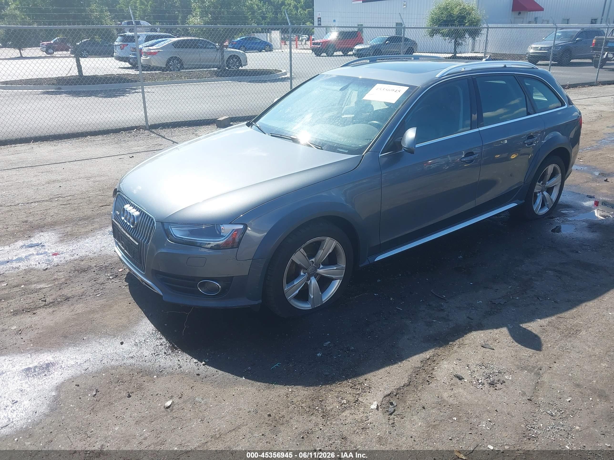 2014 Audi Allroad 2.0t Premium Серый vin: WA1UFAFL1EA059156