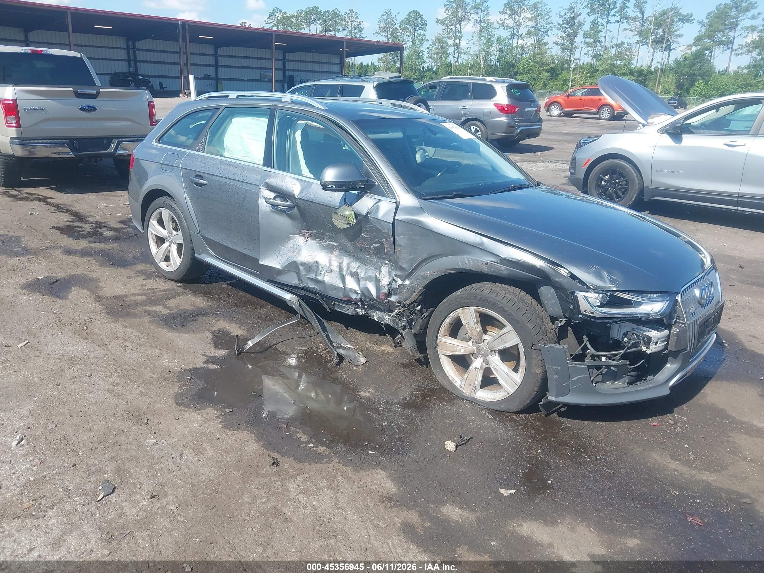 2014 Audi Allroad 2.0t Premium Gray vin: WA1UFAFL1EA059156