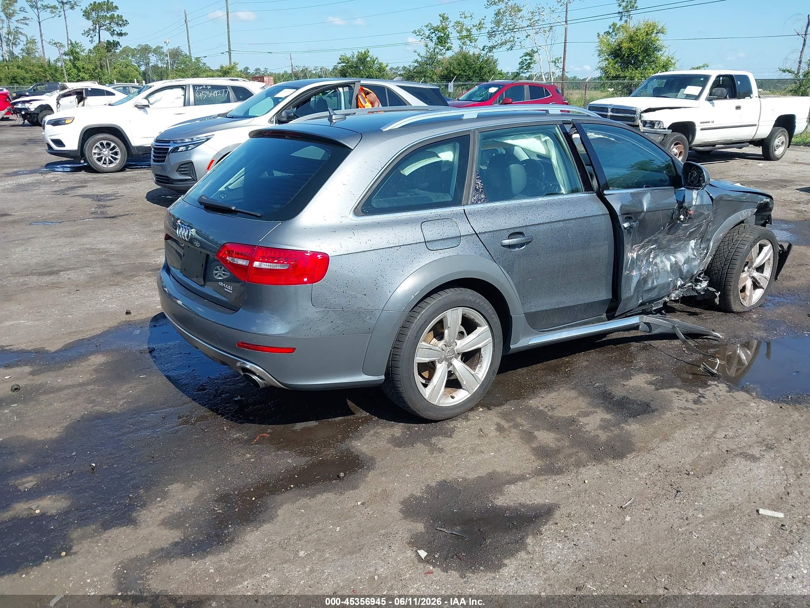 2014 Audi Allroad 2.0t Premium Серый vin: WA1UFAFL1EA059156