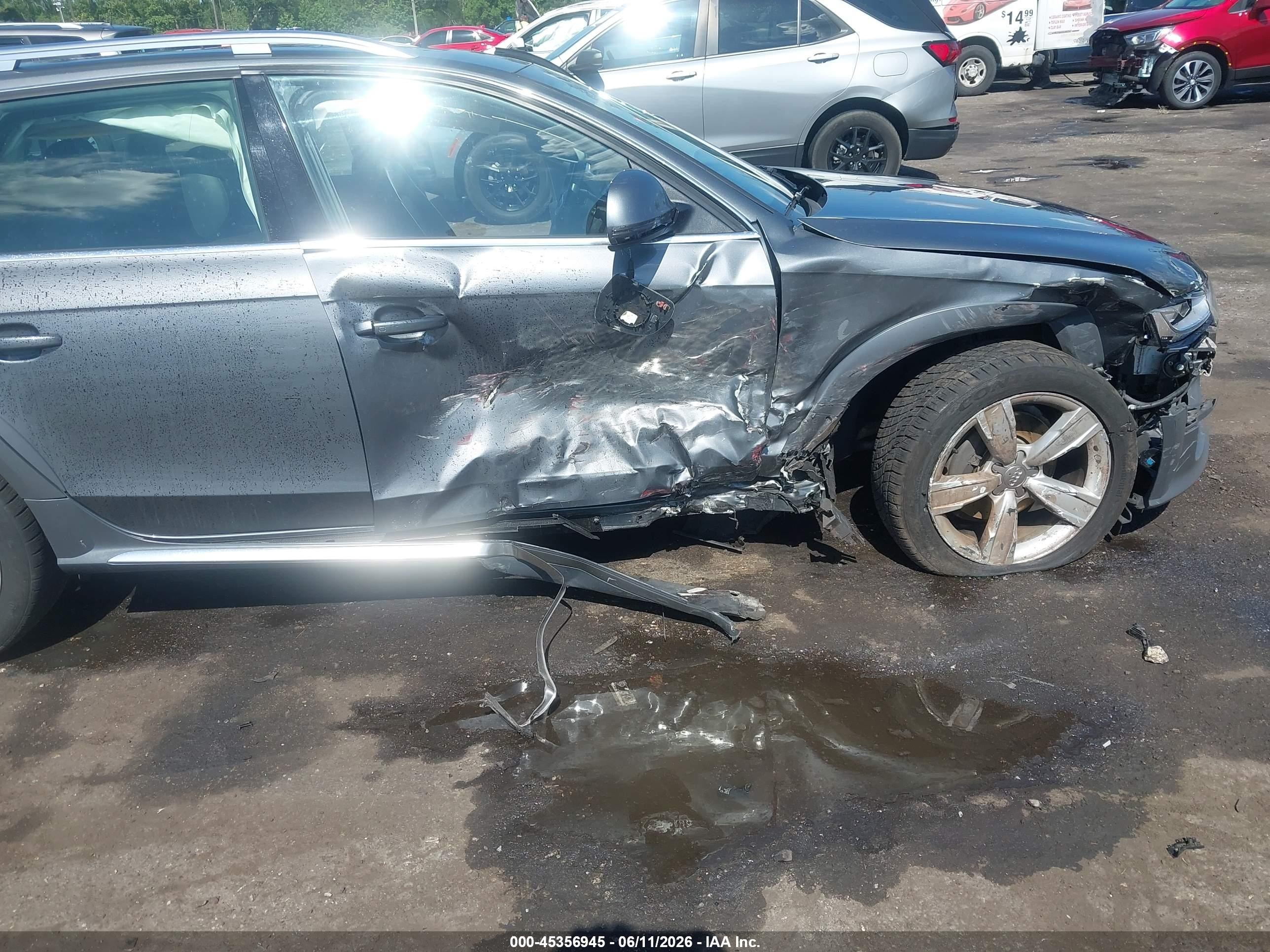 2014 Audi Allroad 2.0t Premium Серый vin: WA1UFAFL1EA059156