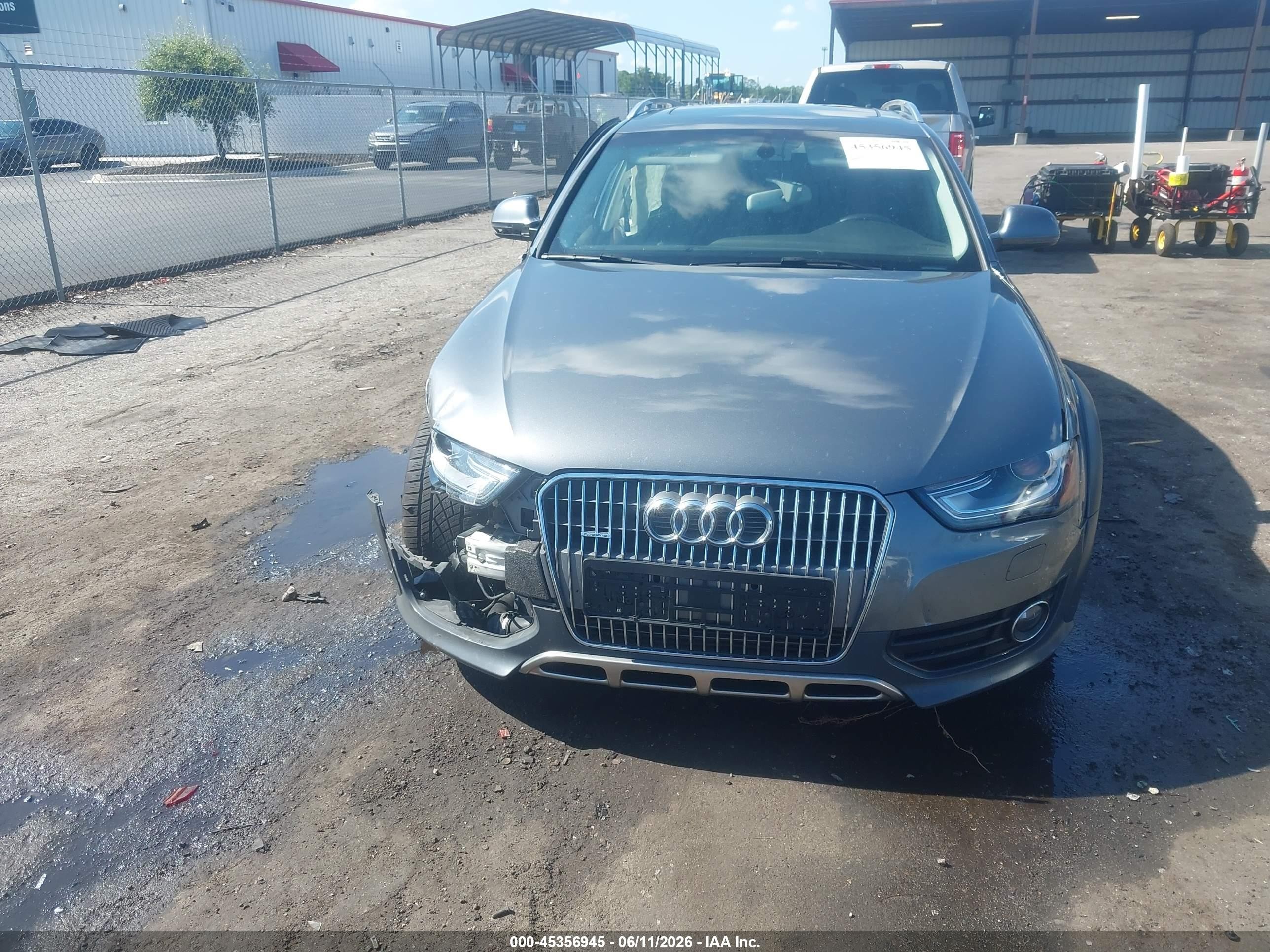 2014 Audi Allroad 2.0t Premium Серый vin: WA1UFAFL1EA059156