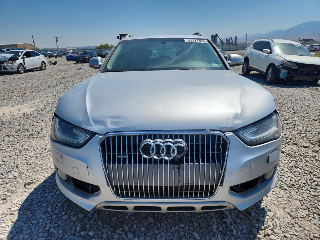 2014 Audi A4 Allroad Premium Plus Серебряный vin: WA1UFAFL2EA060526