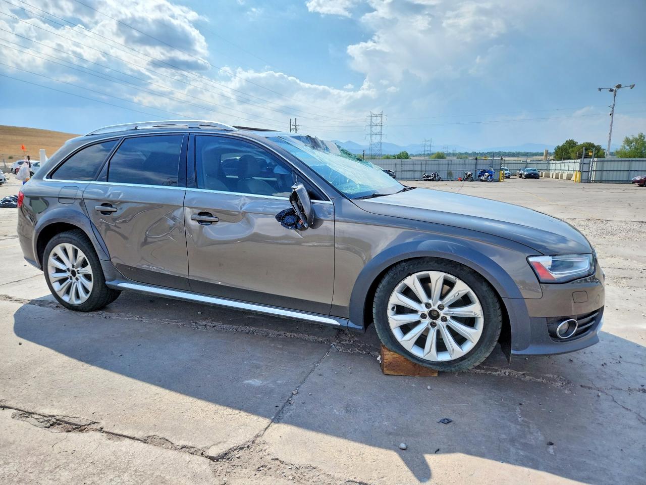 2015 Audi A4 Allroad Premium Plus Gray vin: WA1UFAFL3FA009179