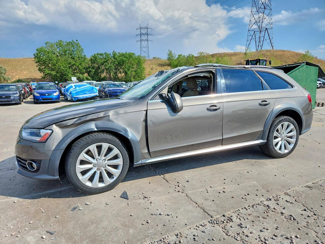 2015 Audi A4 Allroad Premium Plus Gray vin: WA1UFAFL3FA009179