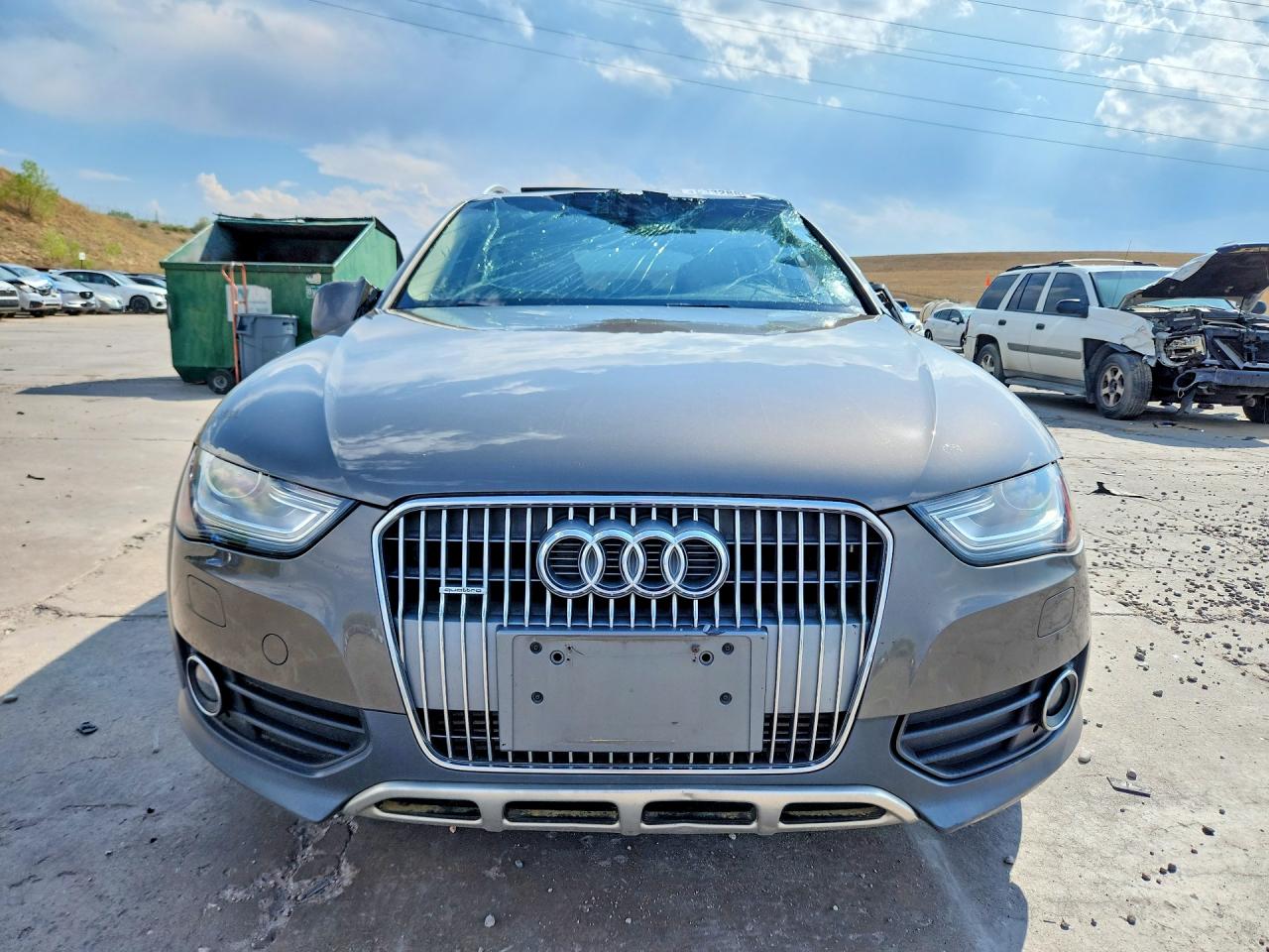 2015 Audi A4 Allroad Premium Plus Gray vin: WA1UFAFL3FA009179