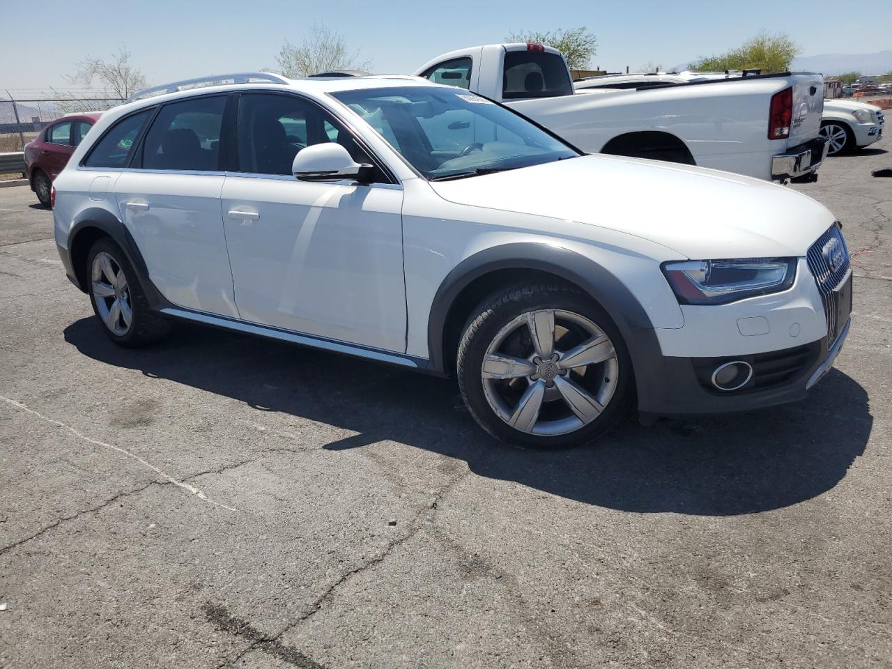 2013 Audi A4 Allroad Premium Plus White vin: WA1UFAFL4DA092604