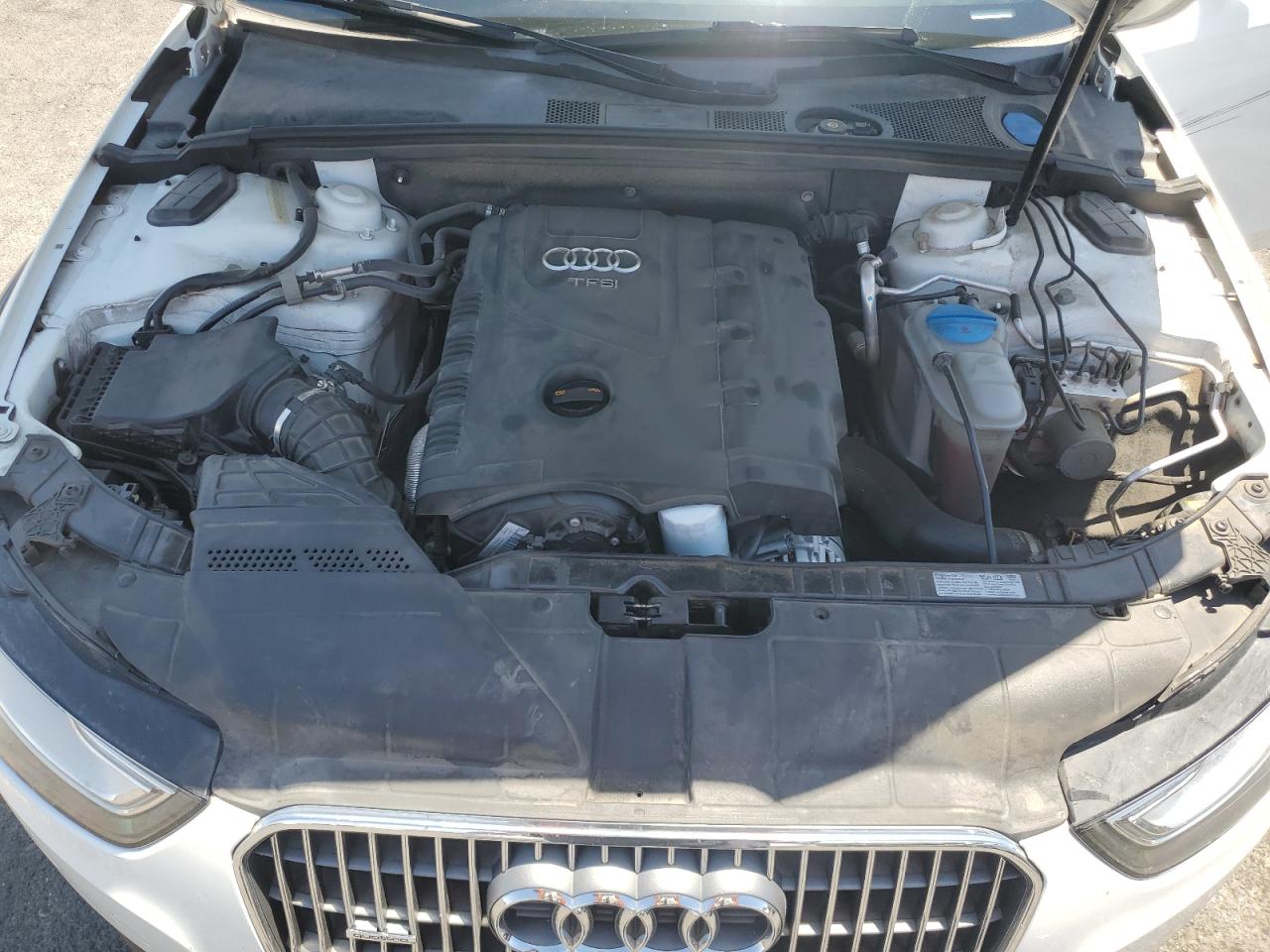 2013 Audi A4 Allroad Premium Plus White vin: WA1UFAFL4DA092604