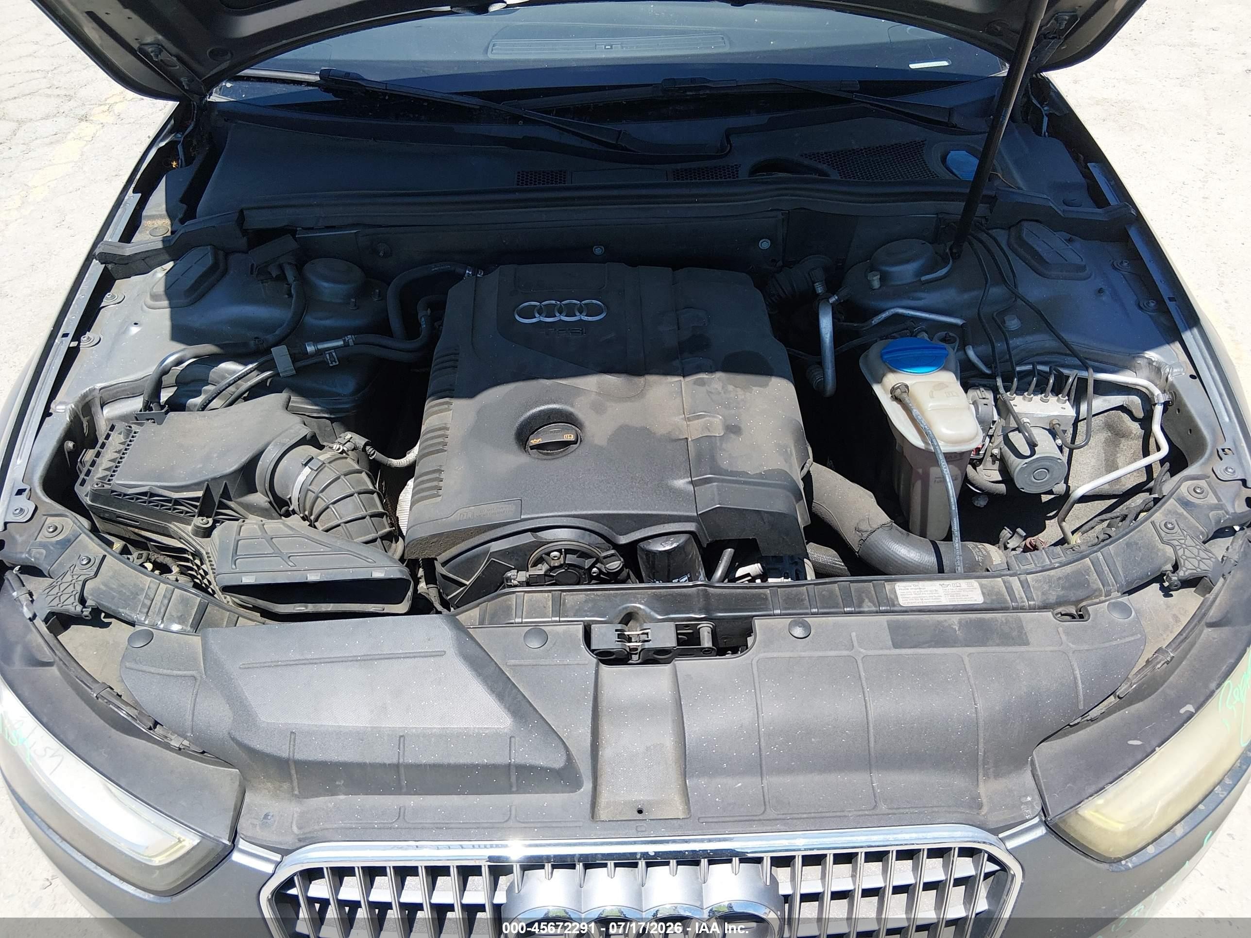 2013 Audi Allroad 2.0t Premium Plus Gray vin: WA1UFAFL4DA149528
