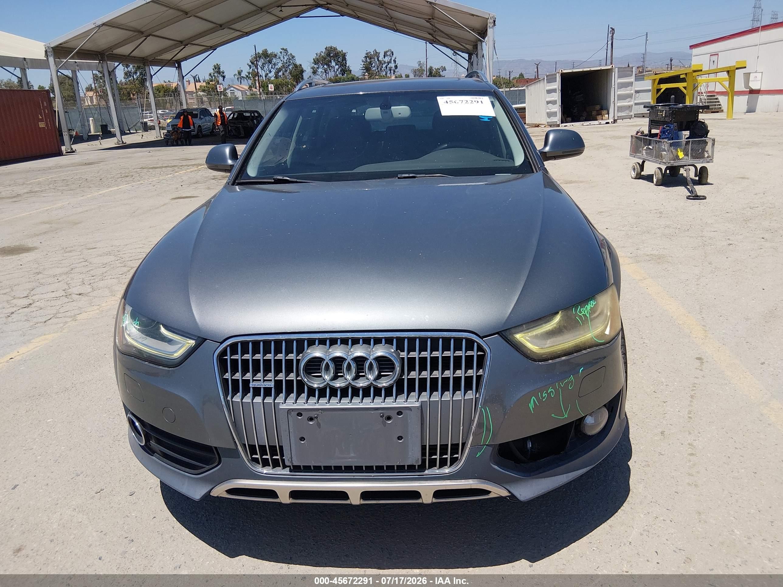 2013 Audi Allroad 2.0t Premium Plus Gray vin: WA1UFAFL4DA149528