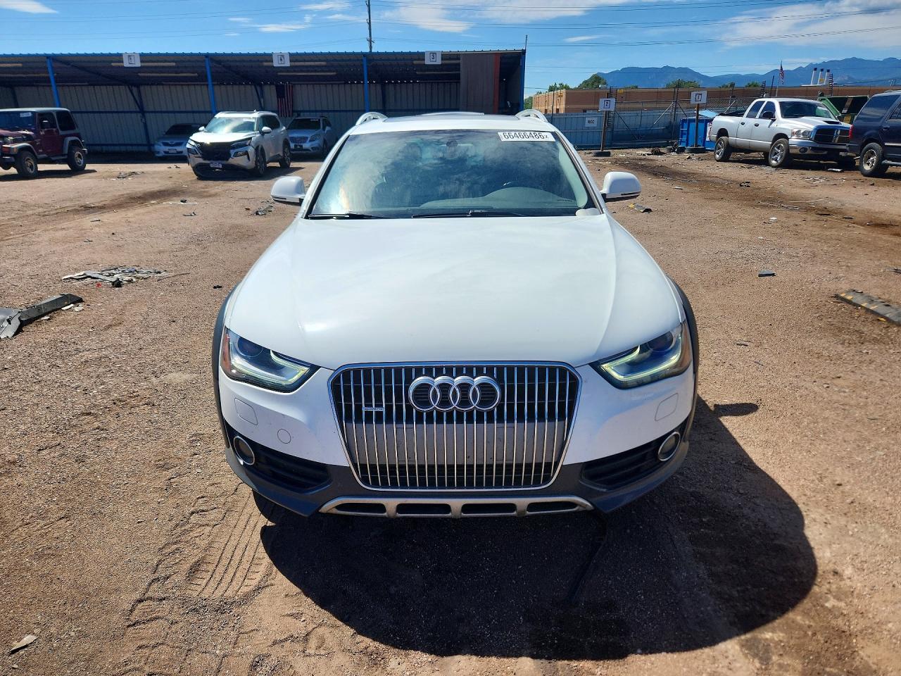 2013 Audi A4 Allroad Premium Plus White vin: WA1UFAFL4DA172128