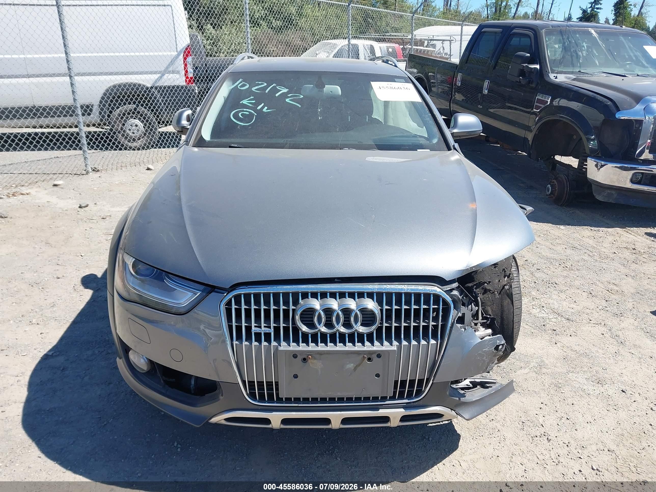 2014 Audi Allroad 2.0t Premium Gray vin: WA1UFAFL5EA004175