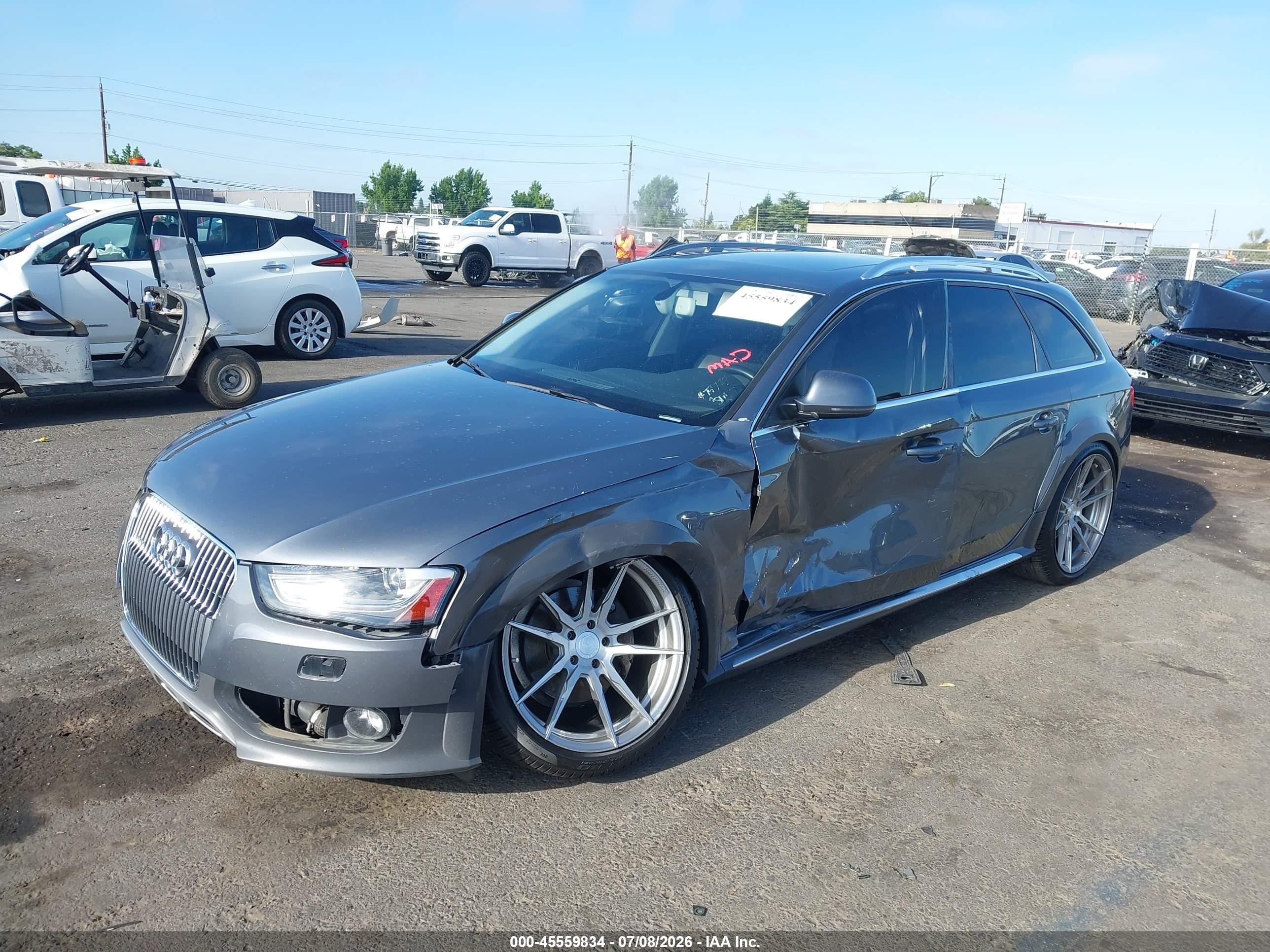 2014 Audi Allroad 2.0t Premium Gray vin: WA1UFAFL5EA106737