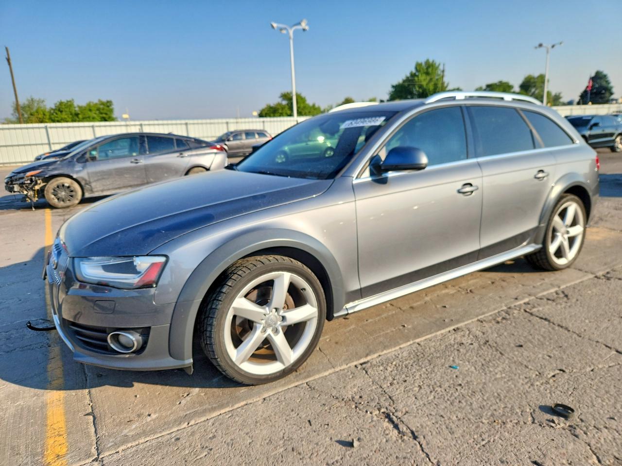 2015 Audi A4 Allroad Premium Plus Gray vin: WA1UFAFL6FA111415