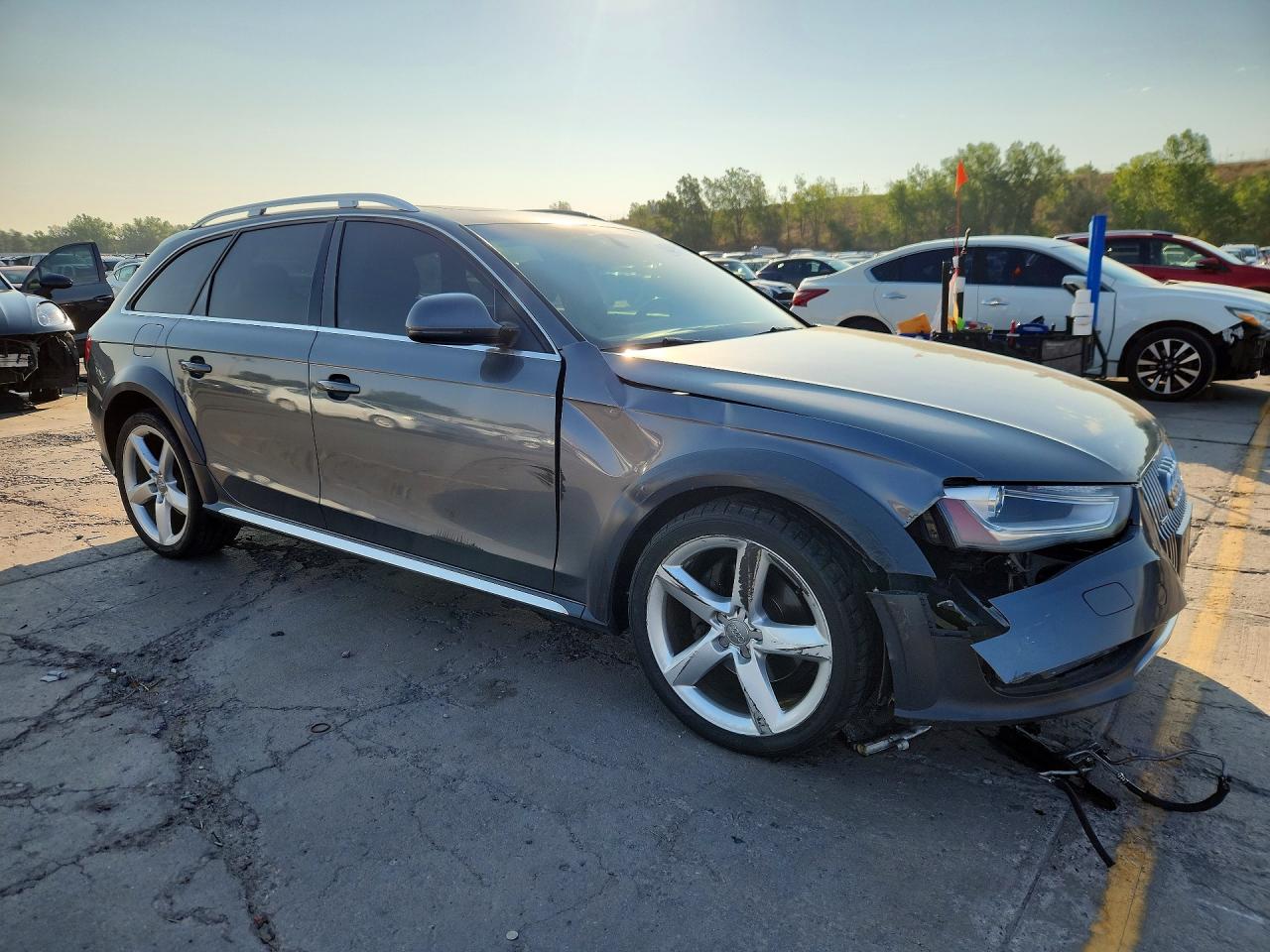 2015 Audi A4 Allroad Premium Plus Gray vin: WA1UFAFL6FA111415