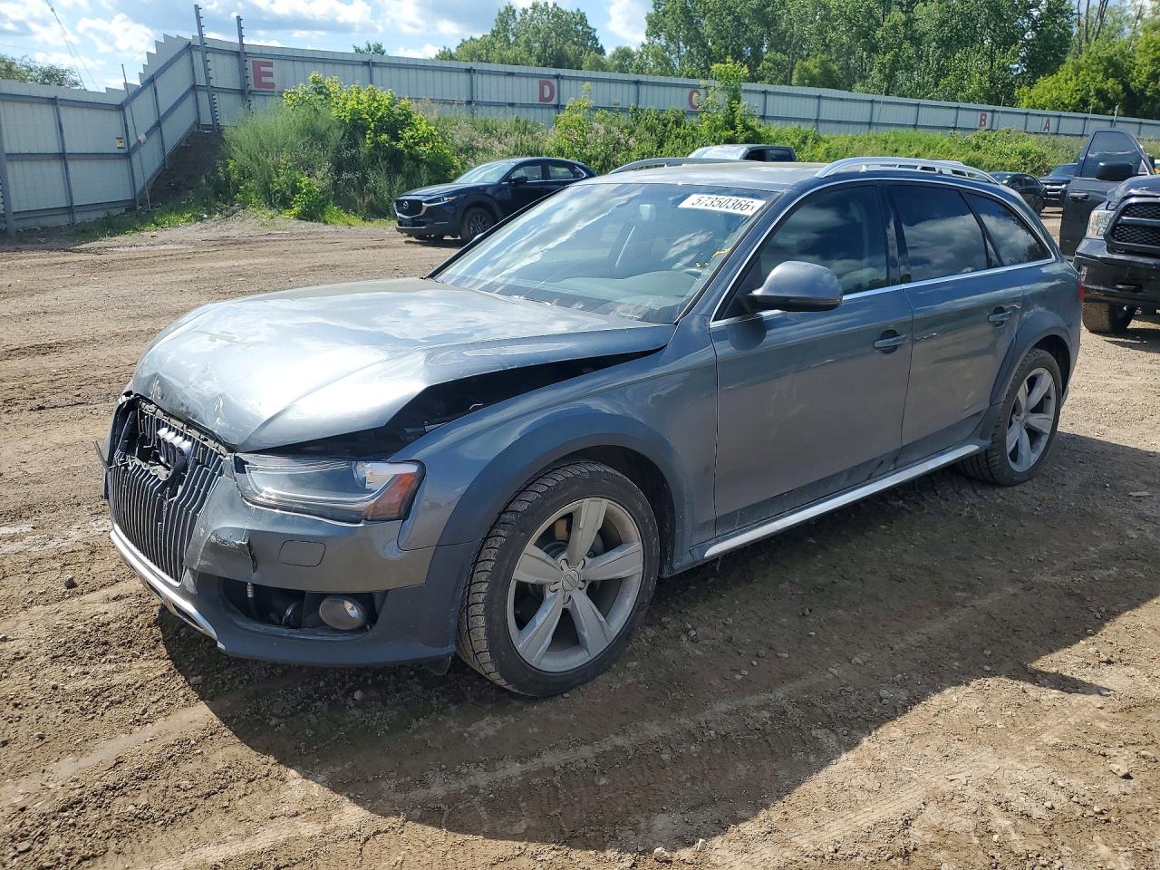 2013 Audi A4 Allroad Premium Plus Серый vin: WA1UFAFL7DA058978