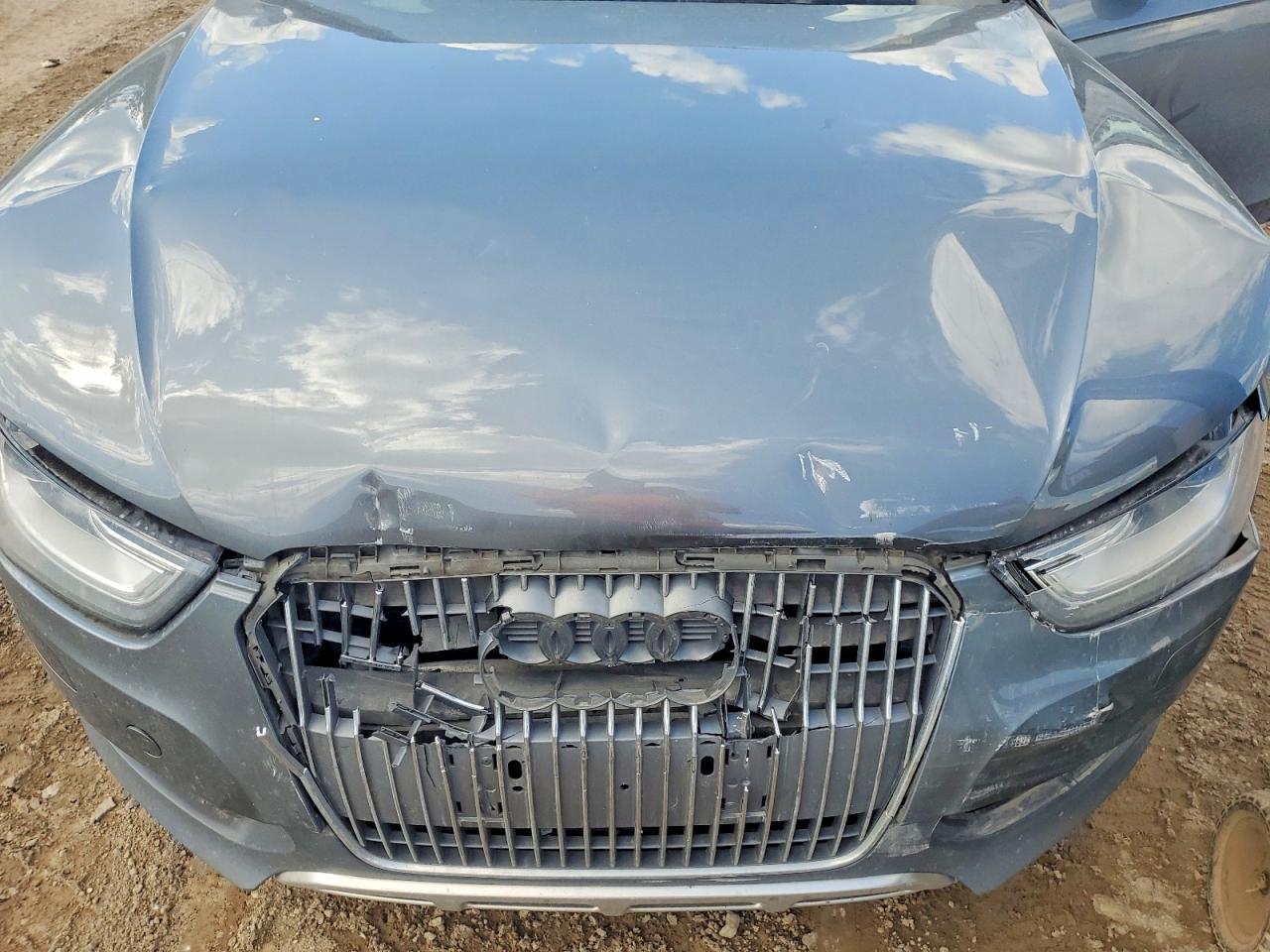 2013 Audi A4 Allroad Premium Plus Серый vin: WA1UFAFL7DA058978