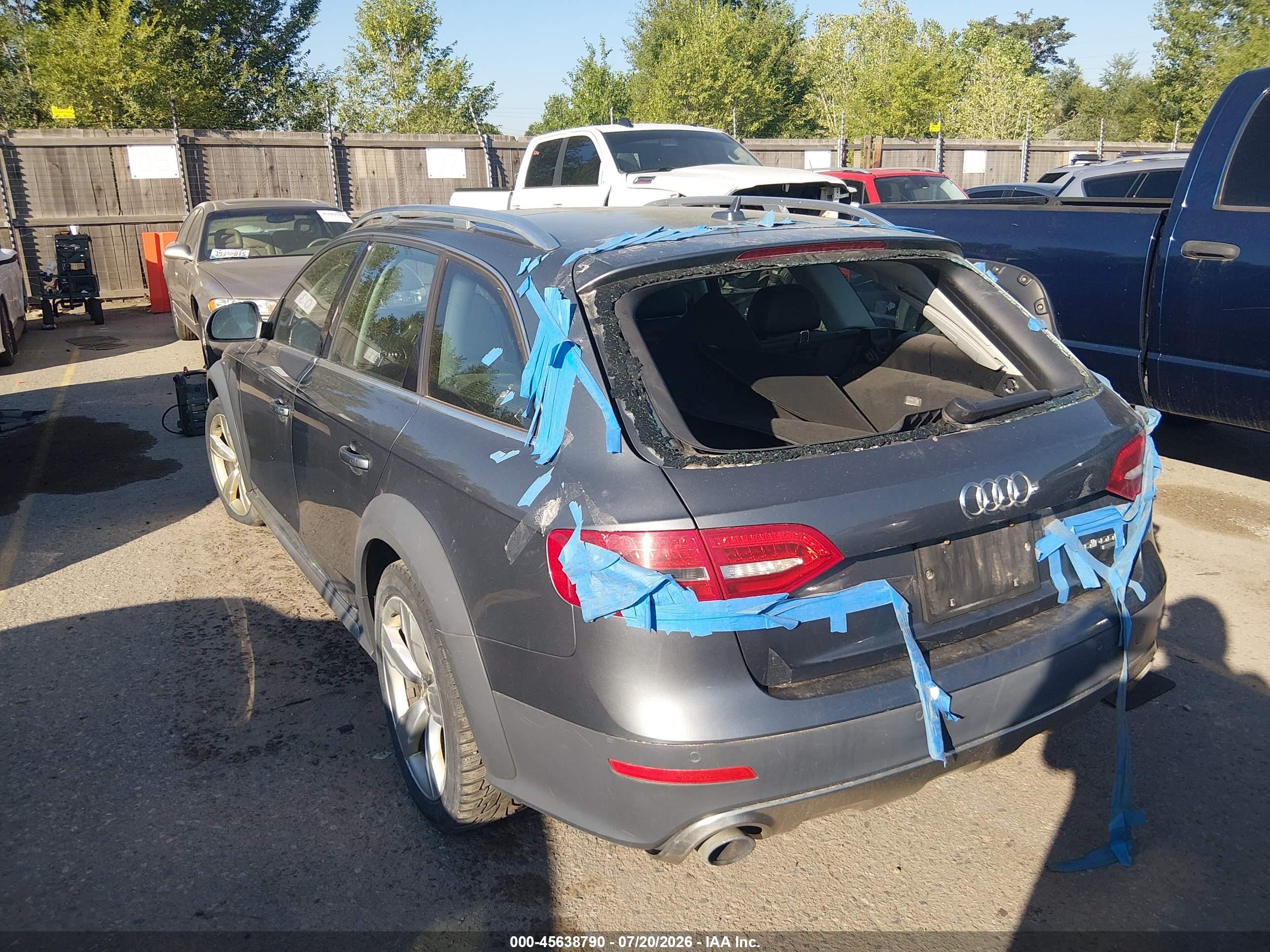 2014 Audi Allroad 2.0t Premium Gray vin: WA1UFAFL7EA006834