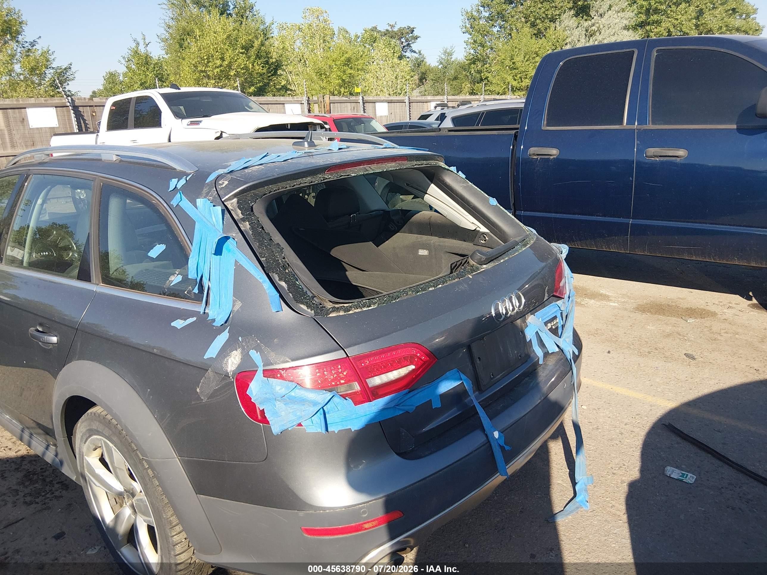 2014 Audi Allroad 2.0t Premium Gray vin: WA1UFAFL7EA006834