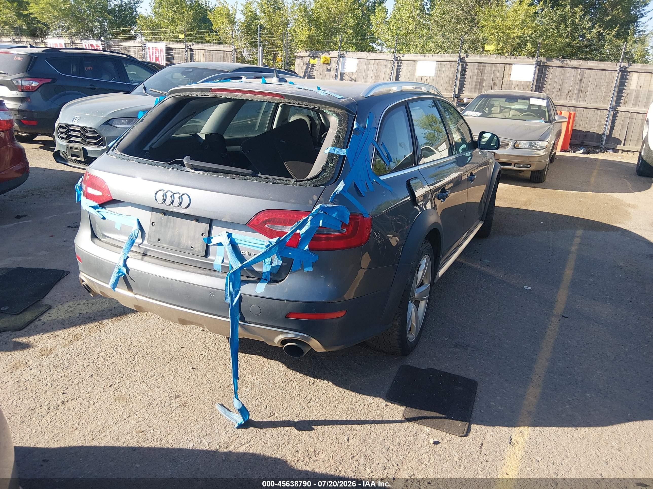 2014 Audi Allroad 2.0t Premium Gray vin: WA1UFAFL7EA006834