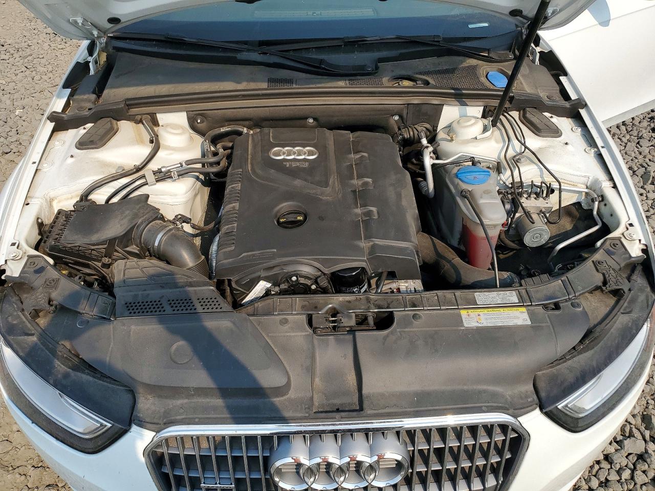 2014 Audi A4 Allroad Premium Plus White vin: WA1UFAFL7EA148164