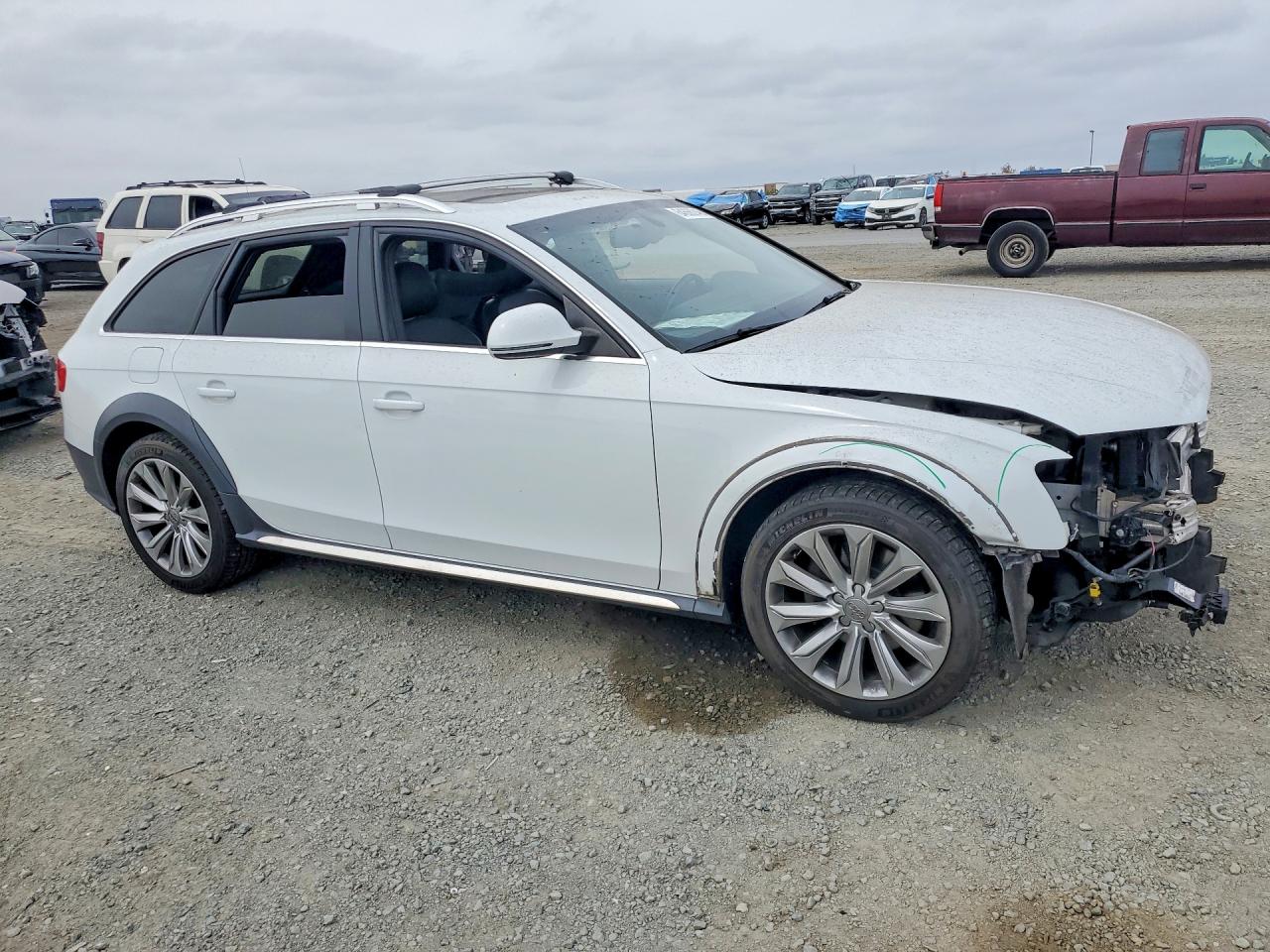 2016 Audi A4 Allroad Premium Plus White vin: WA1UFAFL8GA017098