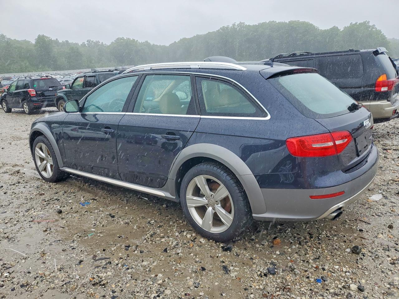2014 Audi A4 Allroad Premium Plus Синий vin: WA1UFAFL9EA091868