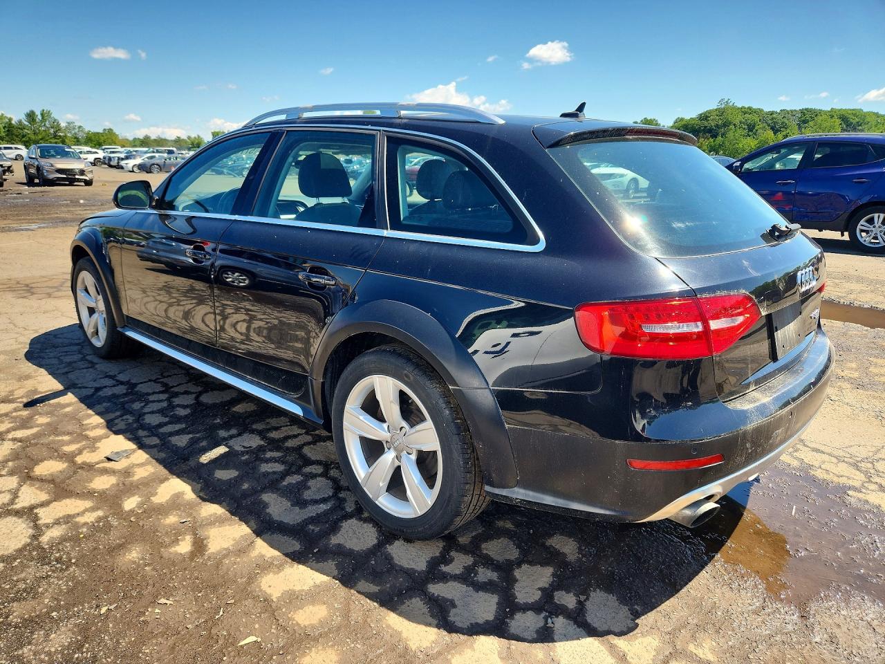2014 Audi A4 Allroad Premium Plus Черный vin: WA1UFBFL8EA158501