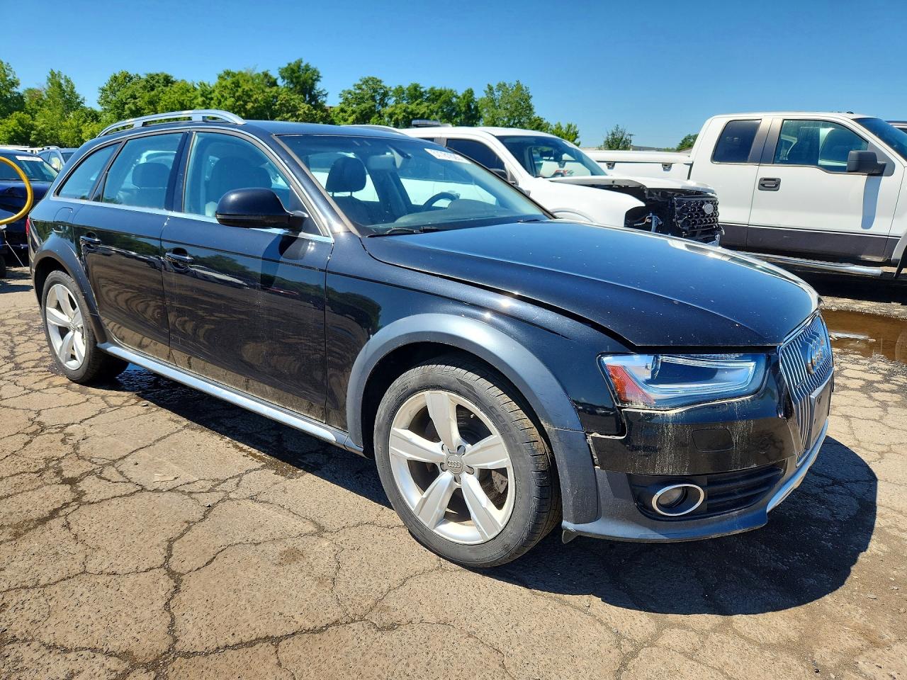 2014 Audi A4 Allroad Premium Plus Черный vin: WA1UFBFL8EA158501