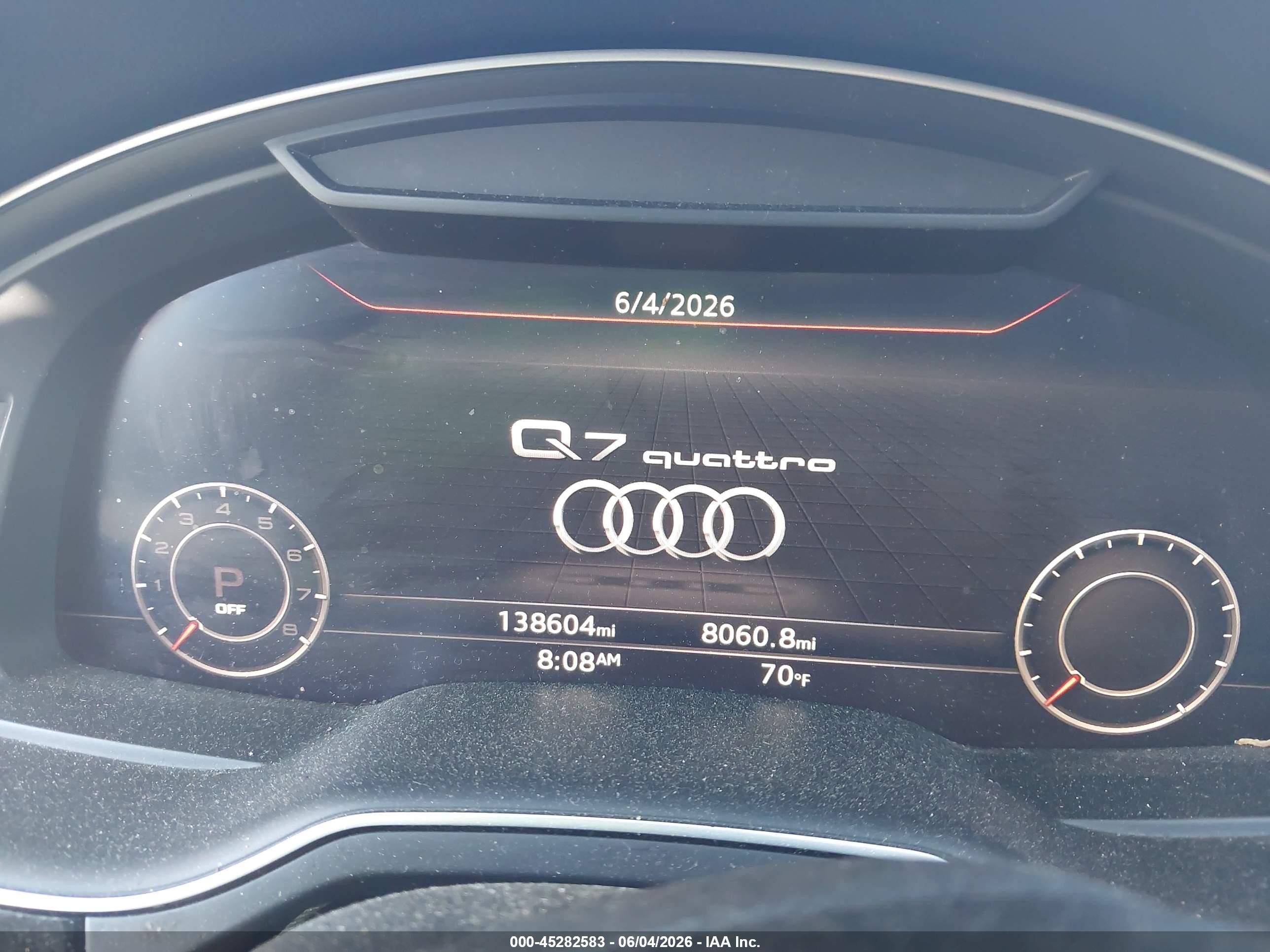 2018 Audi Q7 3.0t Premium Черный vin: WA1VAAF70JD026714