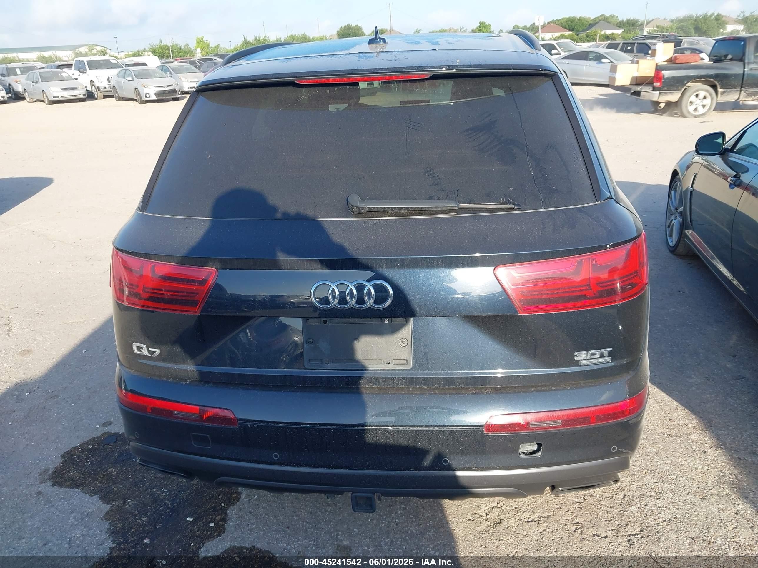 2018 Audi Q7 3.0t Premium Black vin: WA1VAAF71JD015446