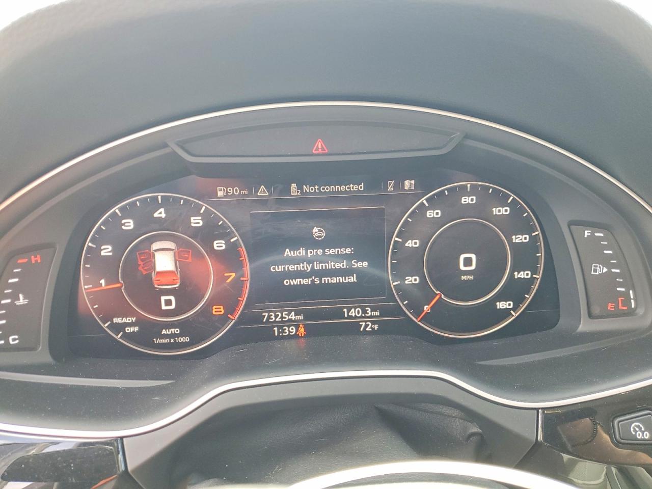 2018 Audi Q7 Base Blue vin: WA1VAAF76JD013272