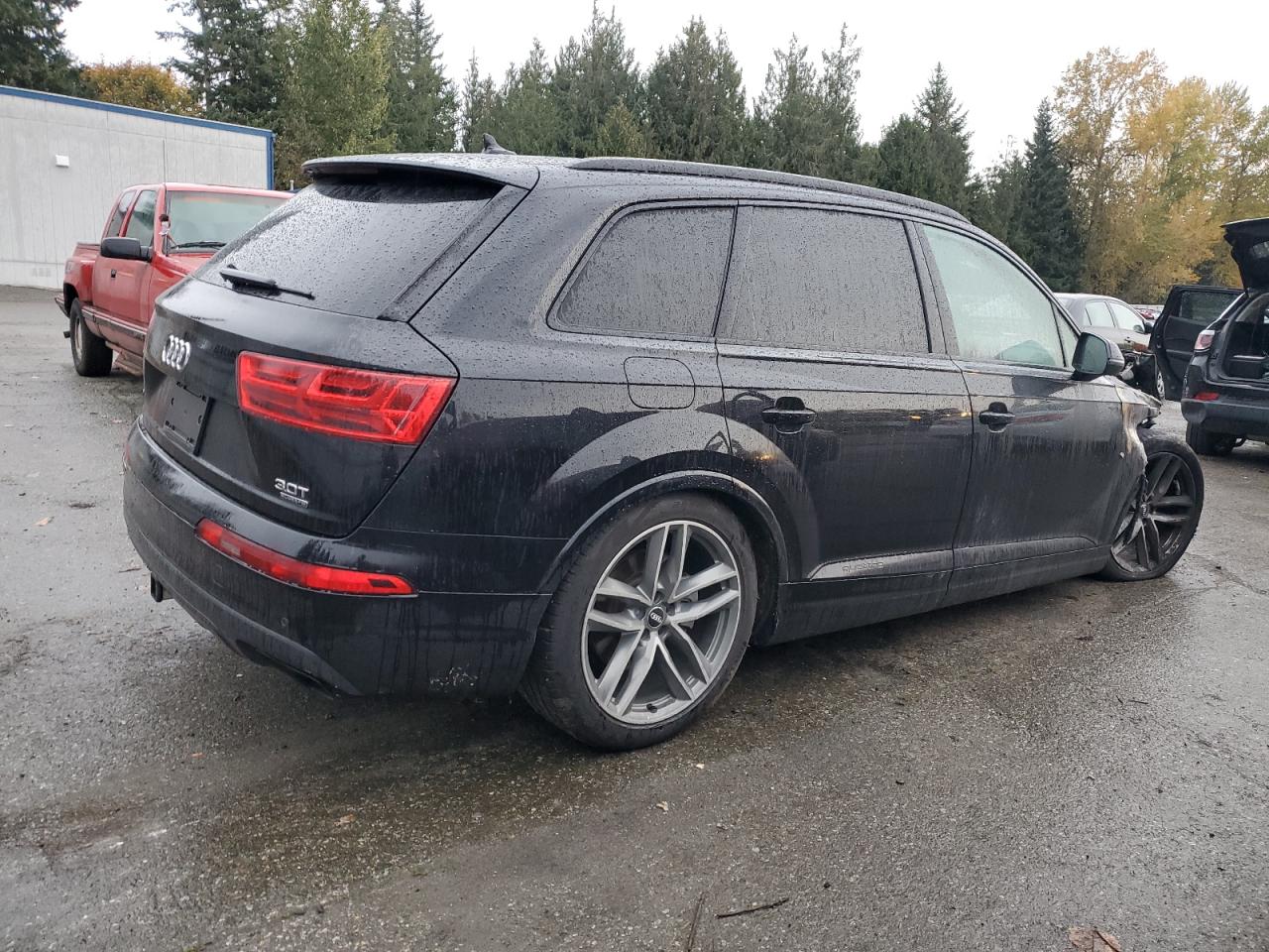 2018 Audi Q7 Prestige Charcoal vin: WA1VAAF76JD018018