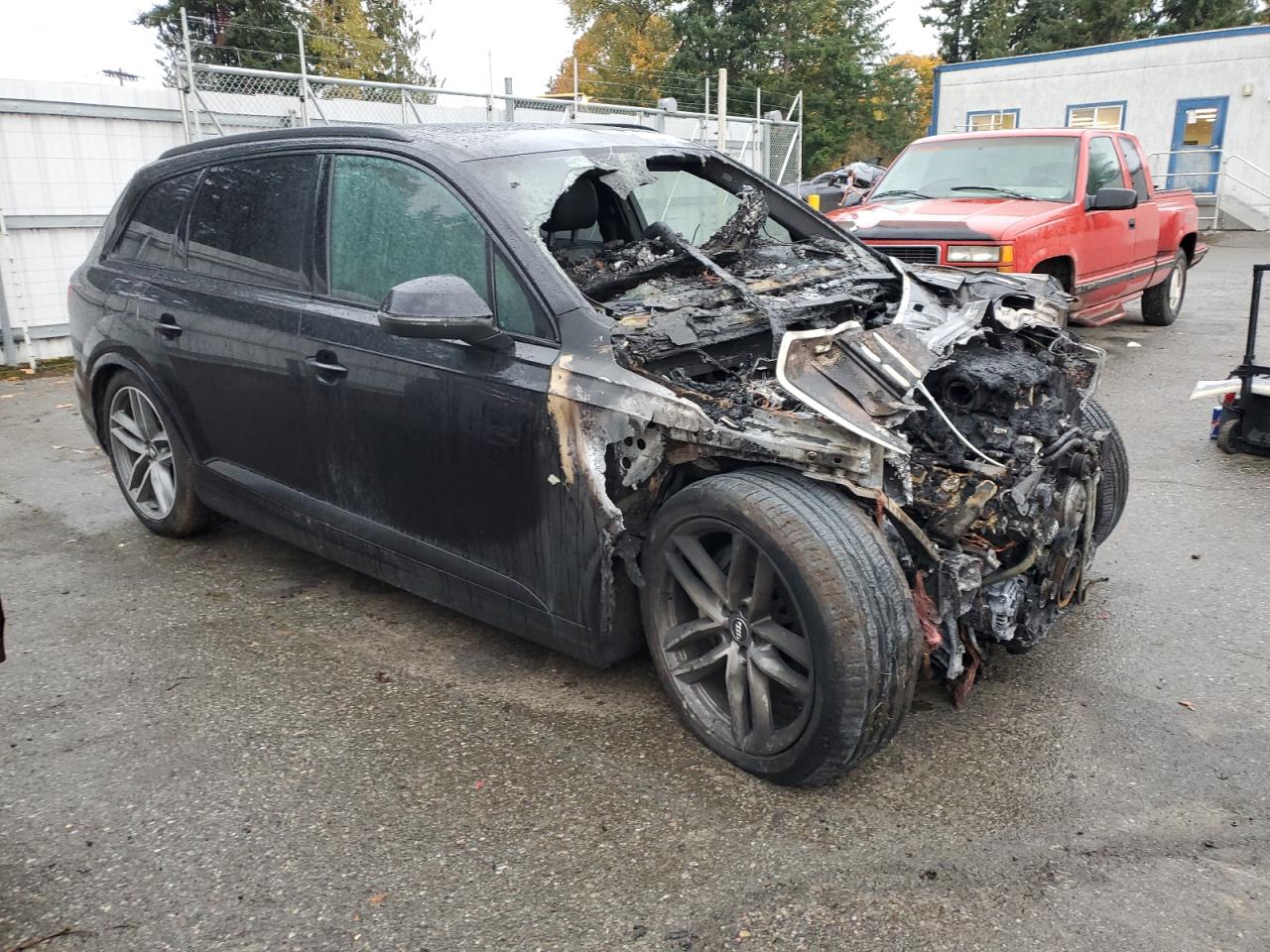 2018 Audi Q7 Prestige Charcoal vin: WA1VAAF76JD018018