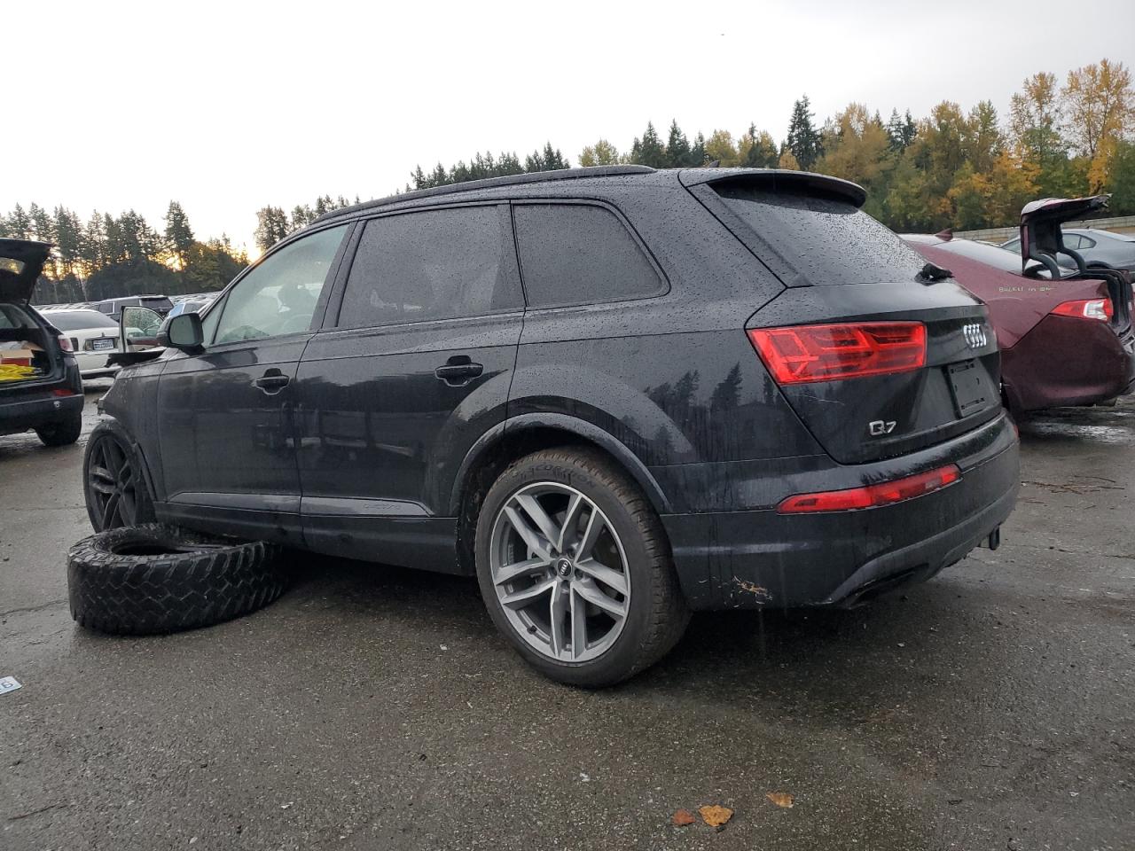 2018 Audi Q7 Prestige Charcoal vin: WA1VAAF76JD018018
