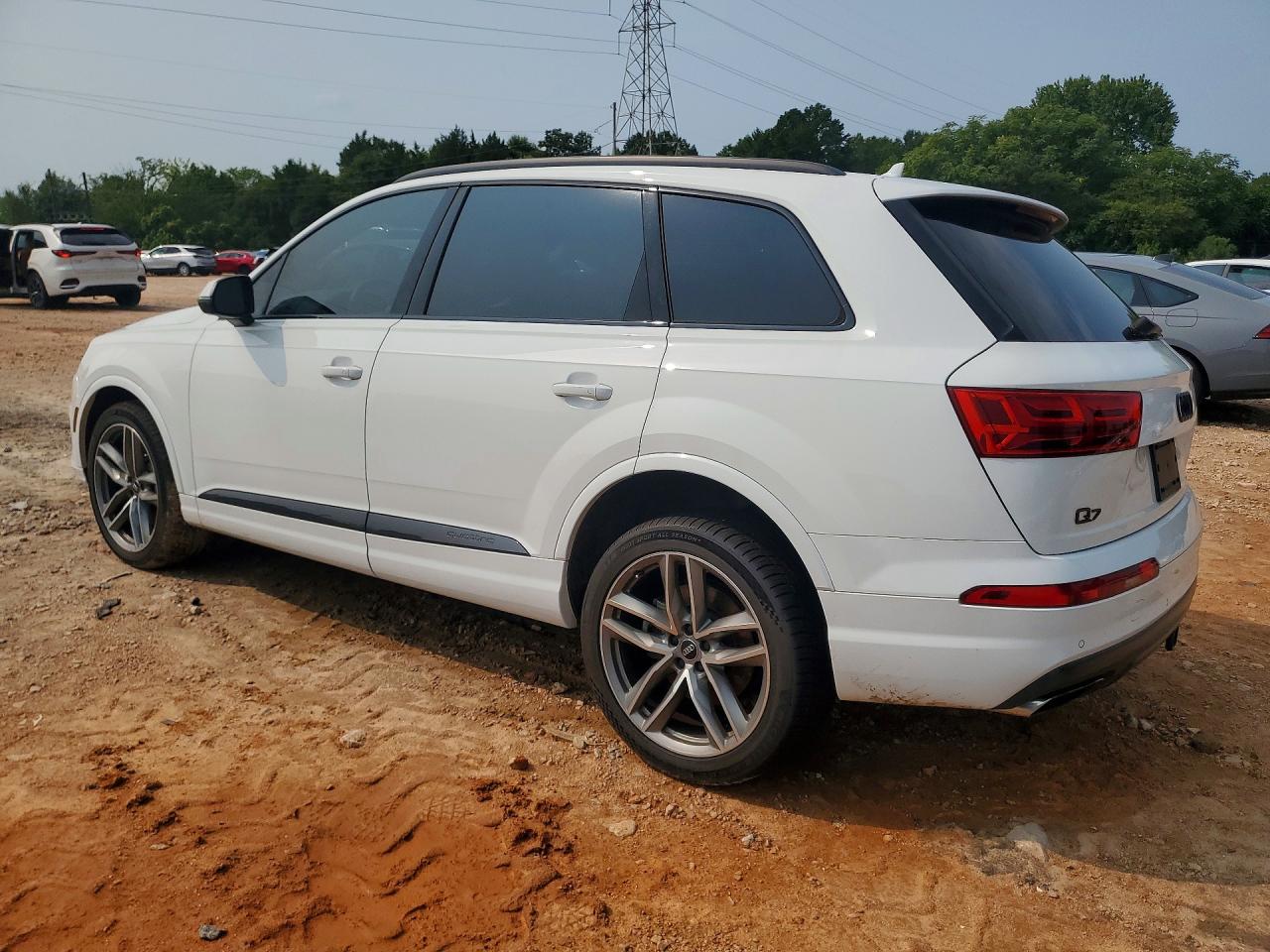 2017 Audi Q7 Prestige White vin: WA1VABF76HD041749