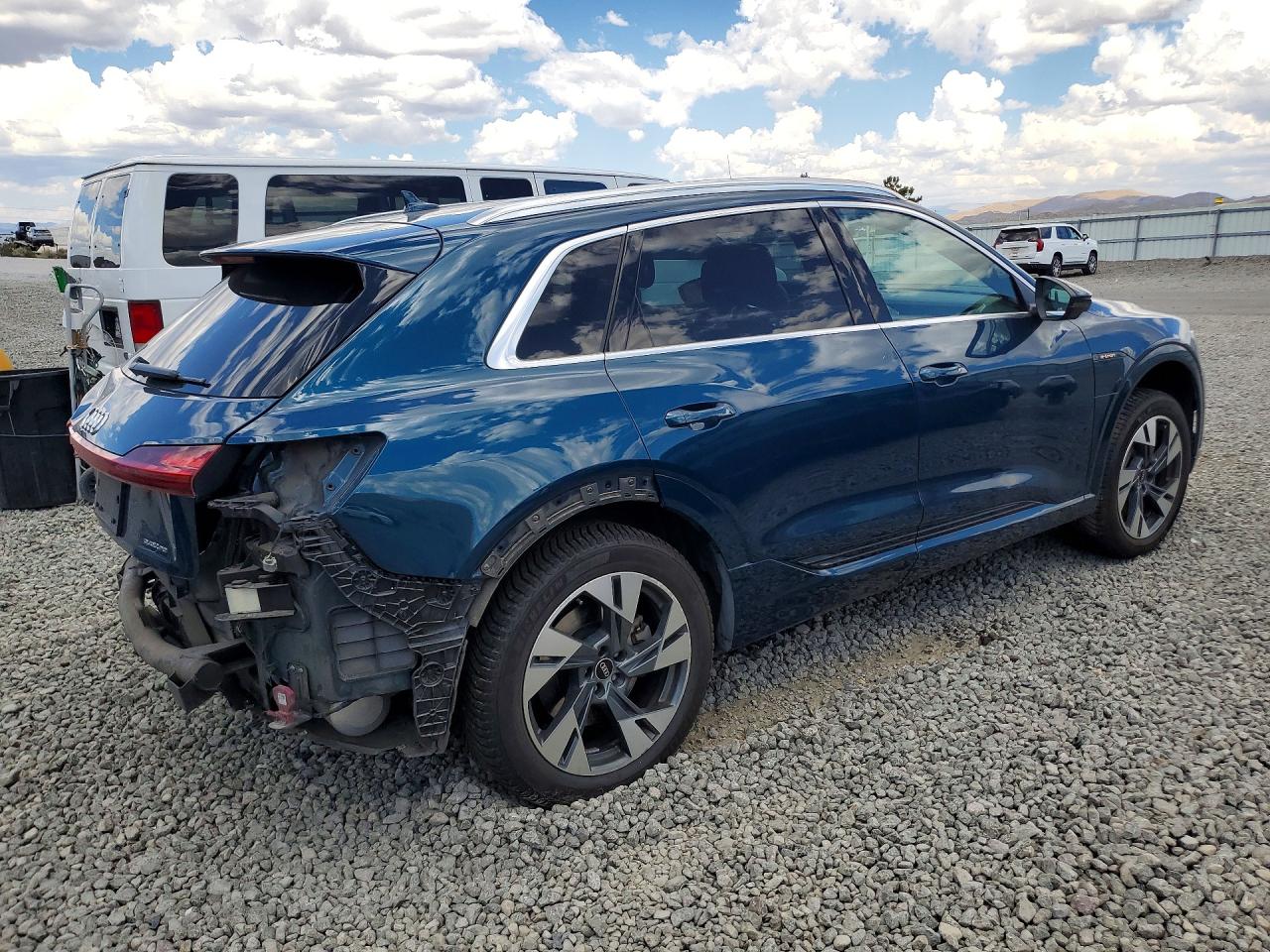 2021 Audi E-tron Prestige Blue vin: WA1VABGE4MB041252