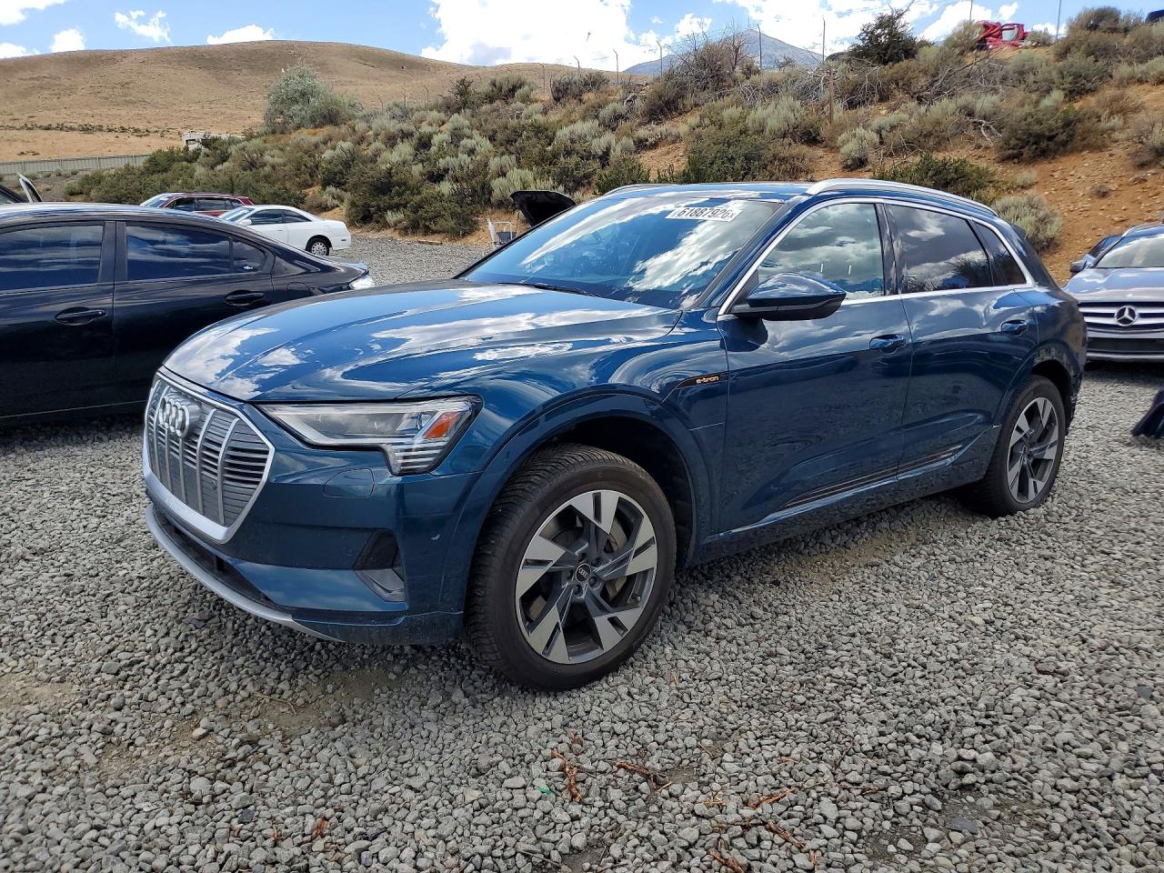 2021 Audi E-tron Prestige Blue vin: WA1VABGE4MB041252