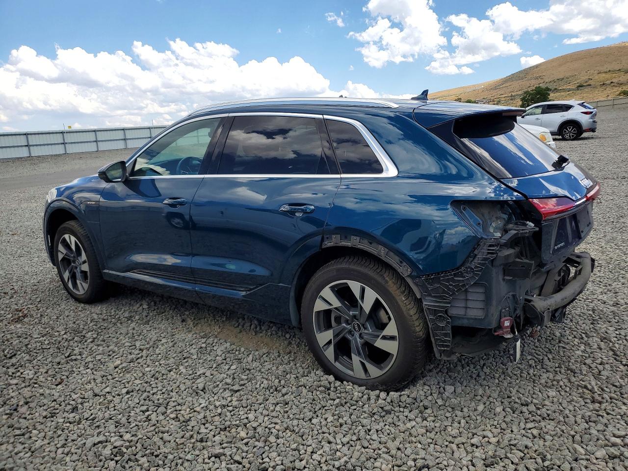 2021 Audi E-tron Prestige Blue vin: WA1VABGE4MB041252