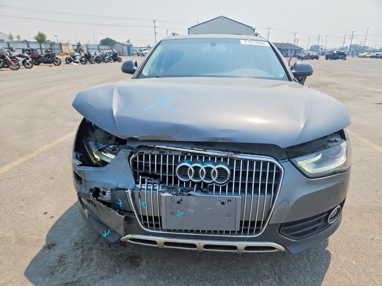2014 Audi A4 Allroad Prestige Gray vin: WA1VFAFL1EA060165